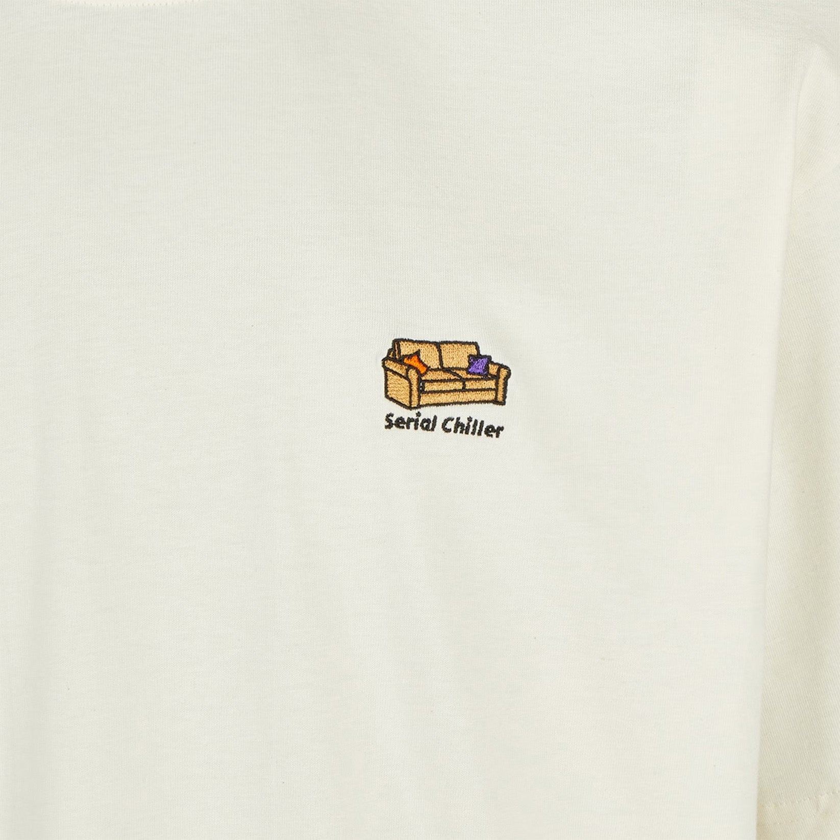 Iriedaily Serial Chiller T-Shirt - Undyed Weiß Bild 3
