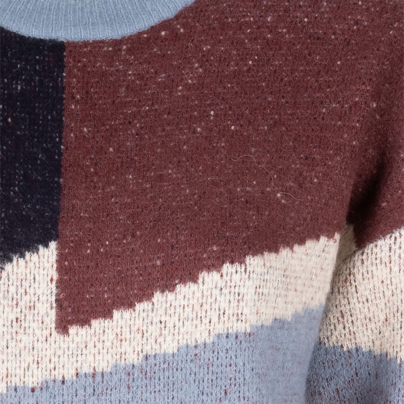 Iriedaily W´ Fady Knit Pullover - Navy Red Mehrfarbig Bild 3