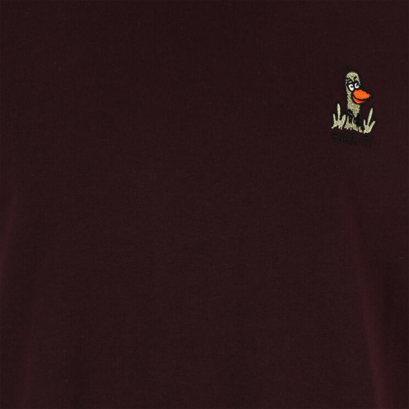 Iriedaily What The Duck T-Shirt - Aubergine Rot Bild 3