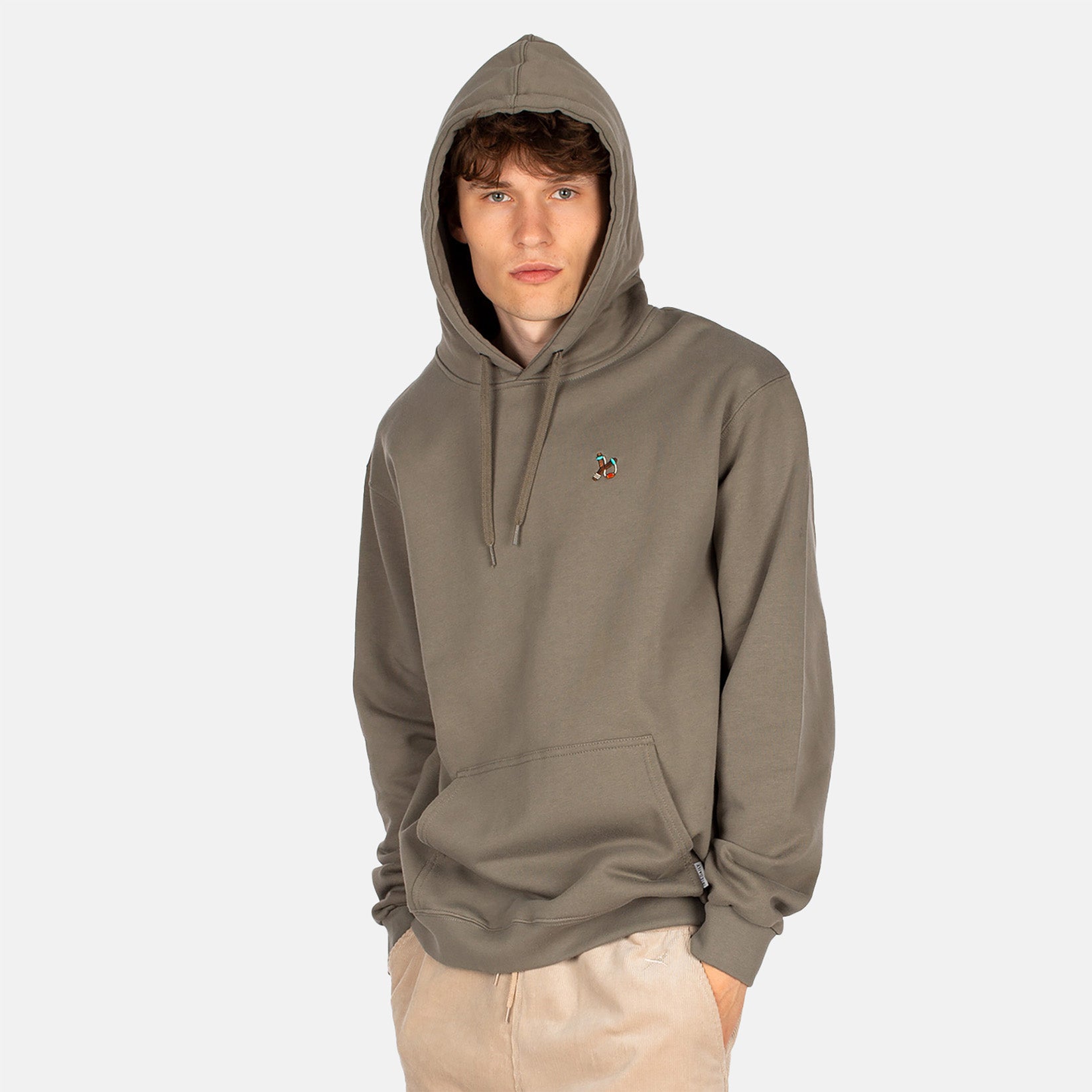 Iriedaily Zwille Hoodie - Smokey Olive Oliv Bild 1