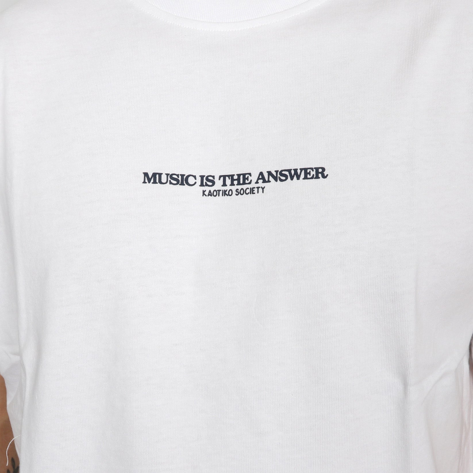 Kaotiko Juke Joint Organic Cotton T-Shirt - White Weiß Bild 3