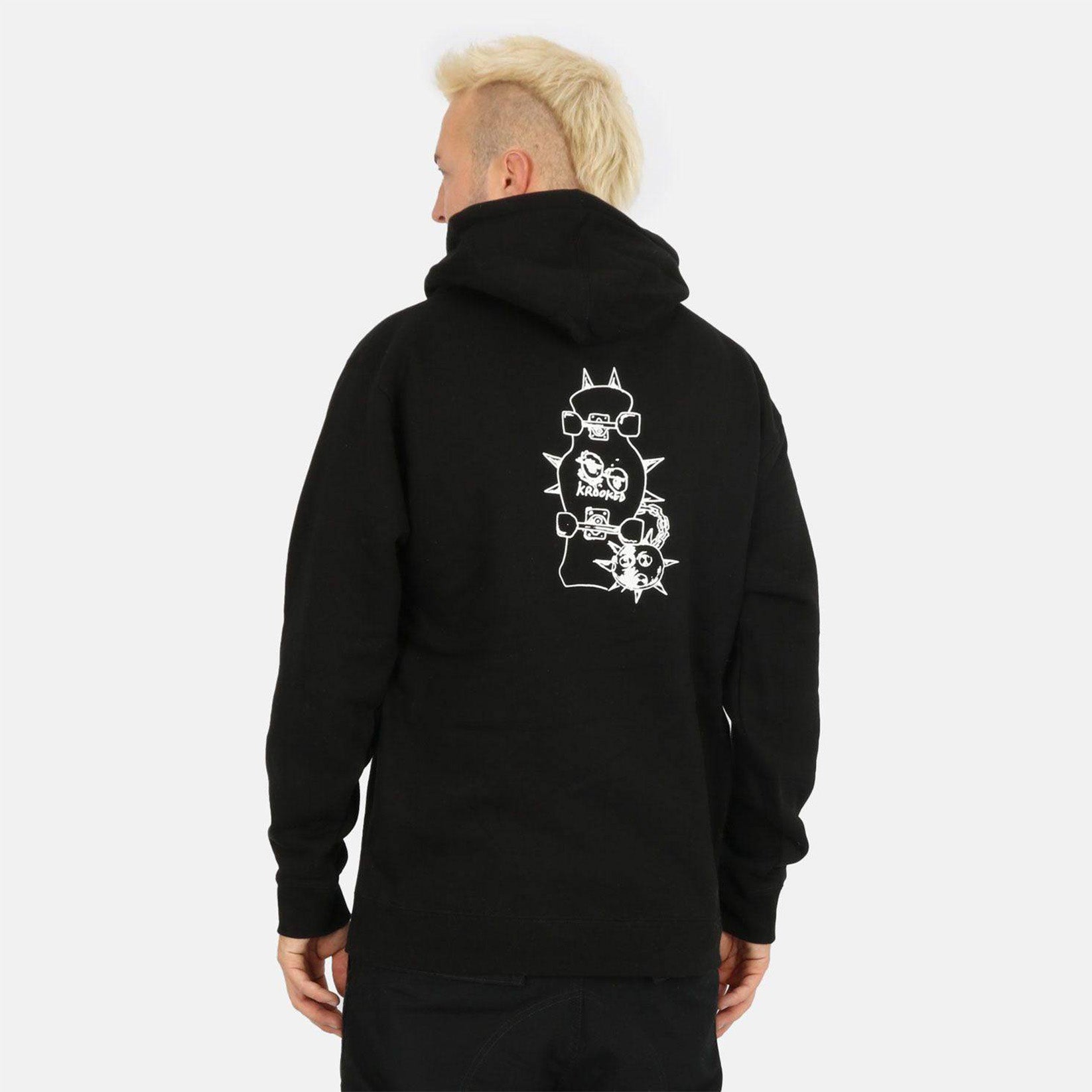Krooked Mace II Hoodie - Black Schwarz Bild 1