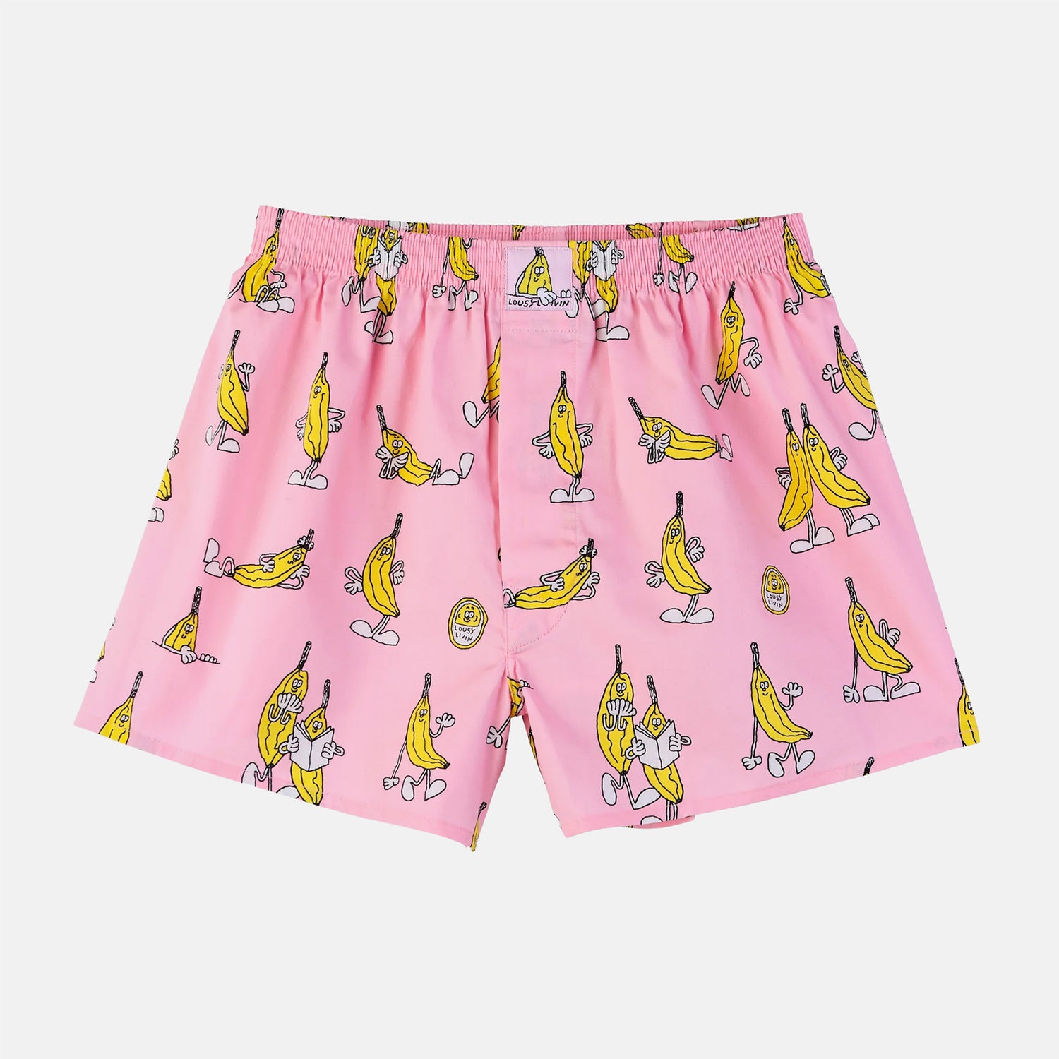 Lousy Livin Bink Banana Boxershort - Blossom Pink Bild 1