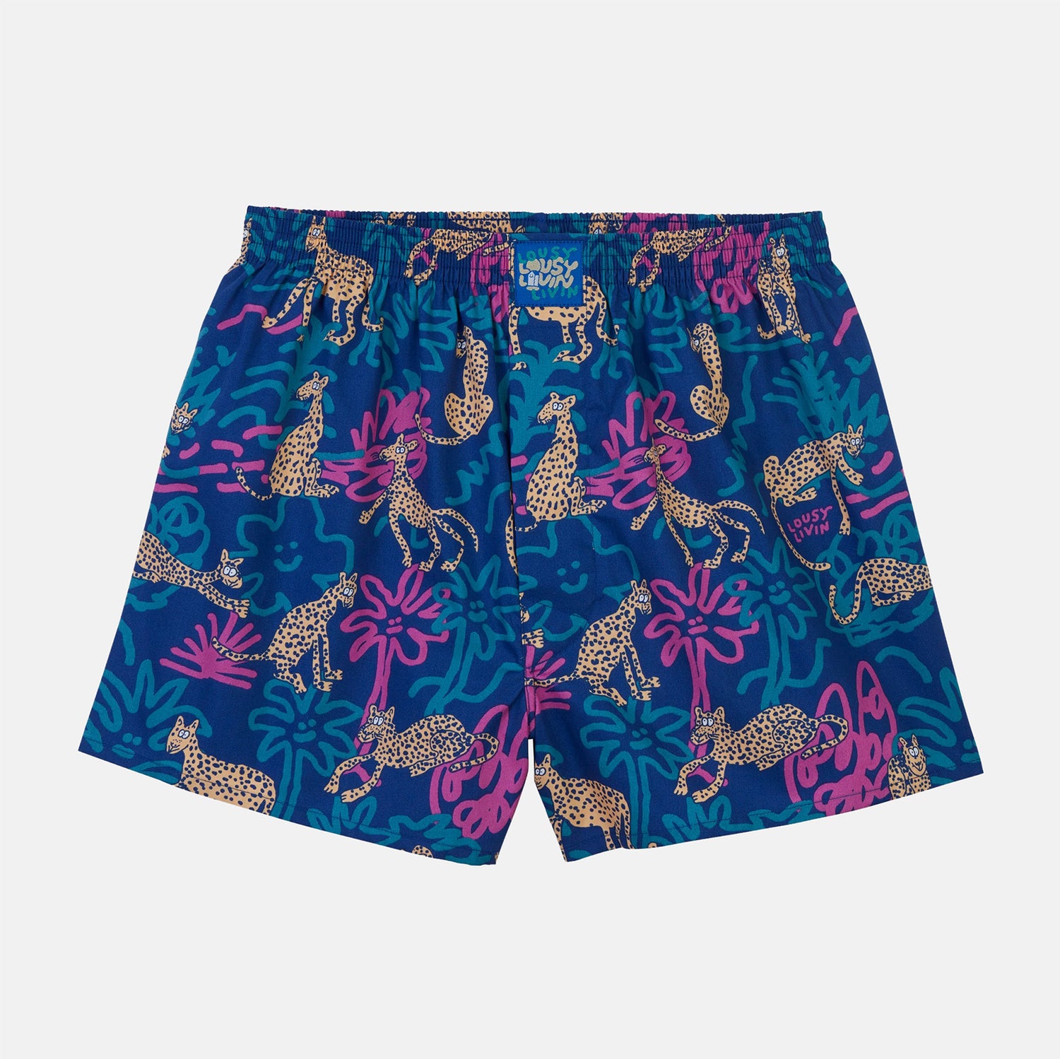 Lousy Livin Into The Wild Boxershort - Blue Blau Bild 1