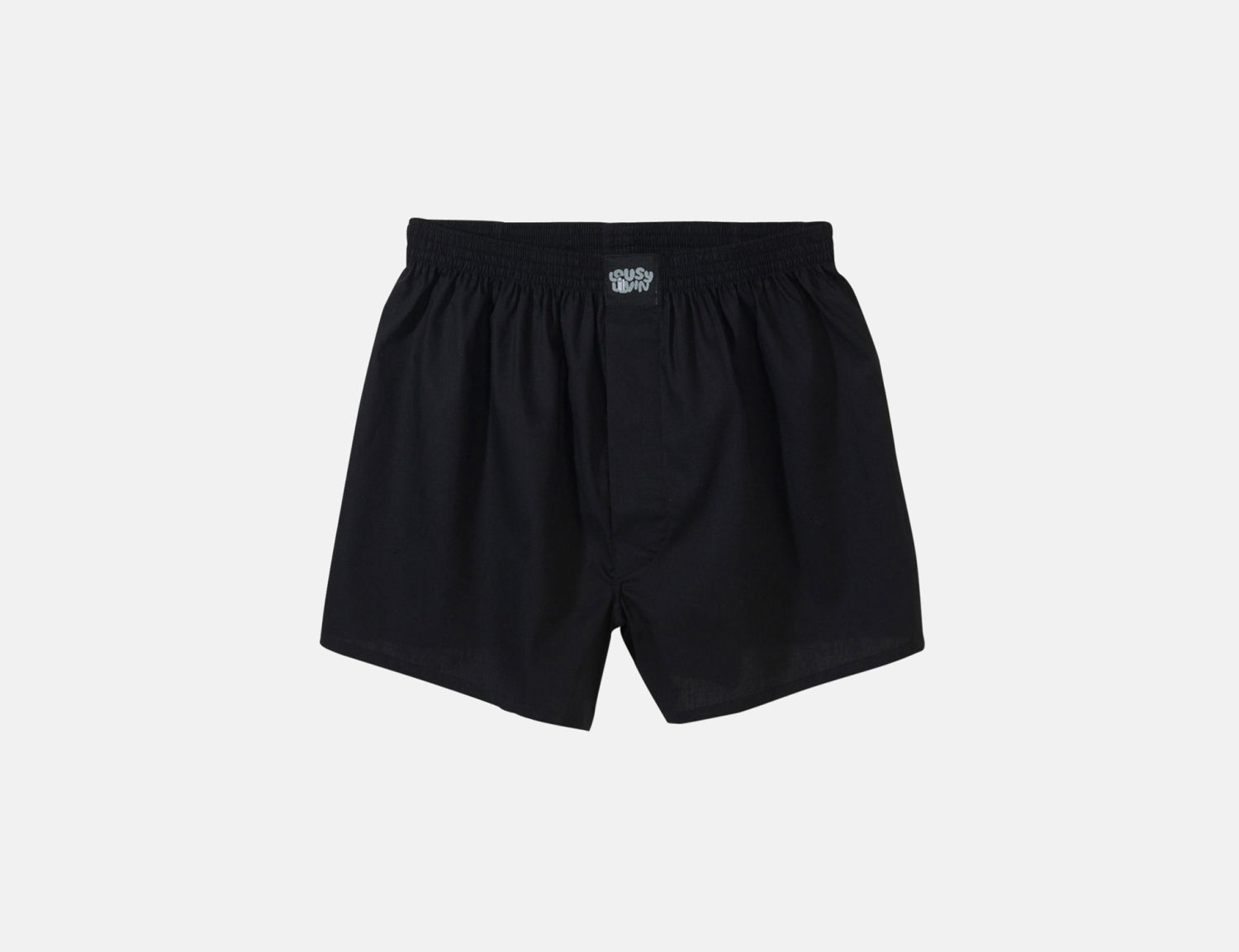 Lousy Livin Plain Boxershort (black) Bla Bild 1