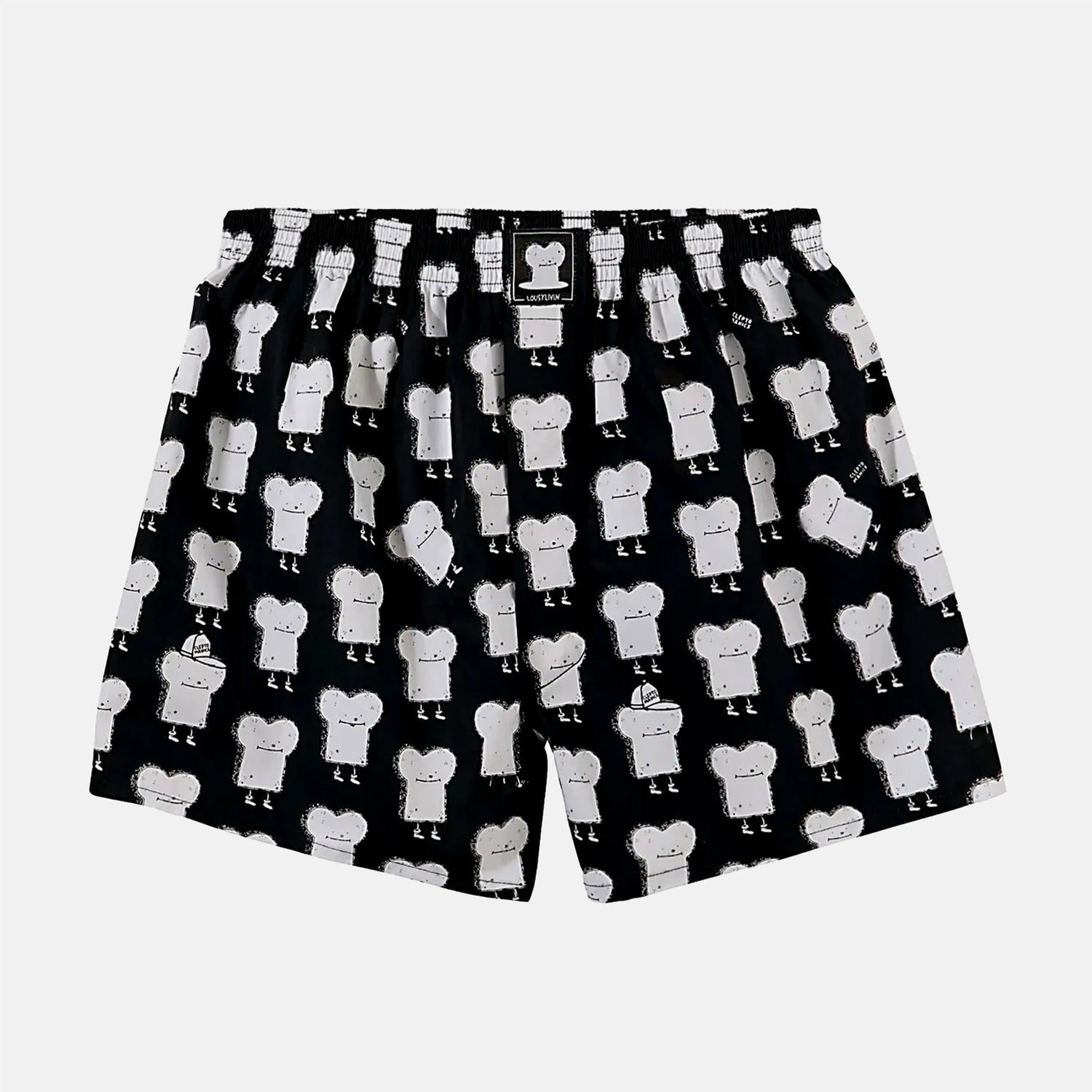 Lousy Livin Toast Boxershort (black) Schwarz Bild 1