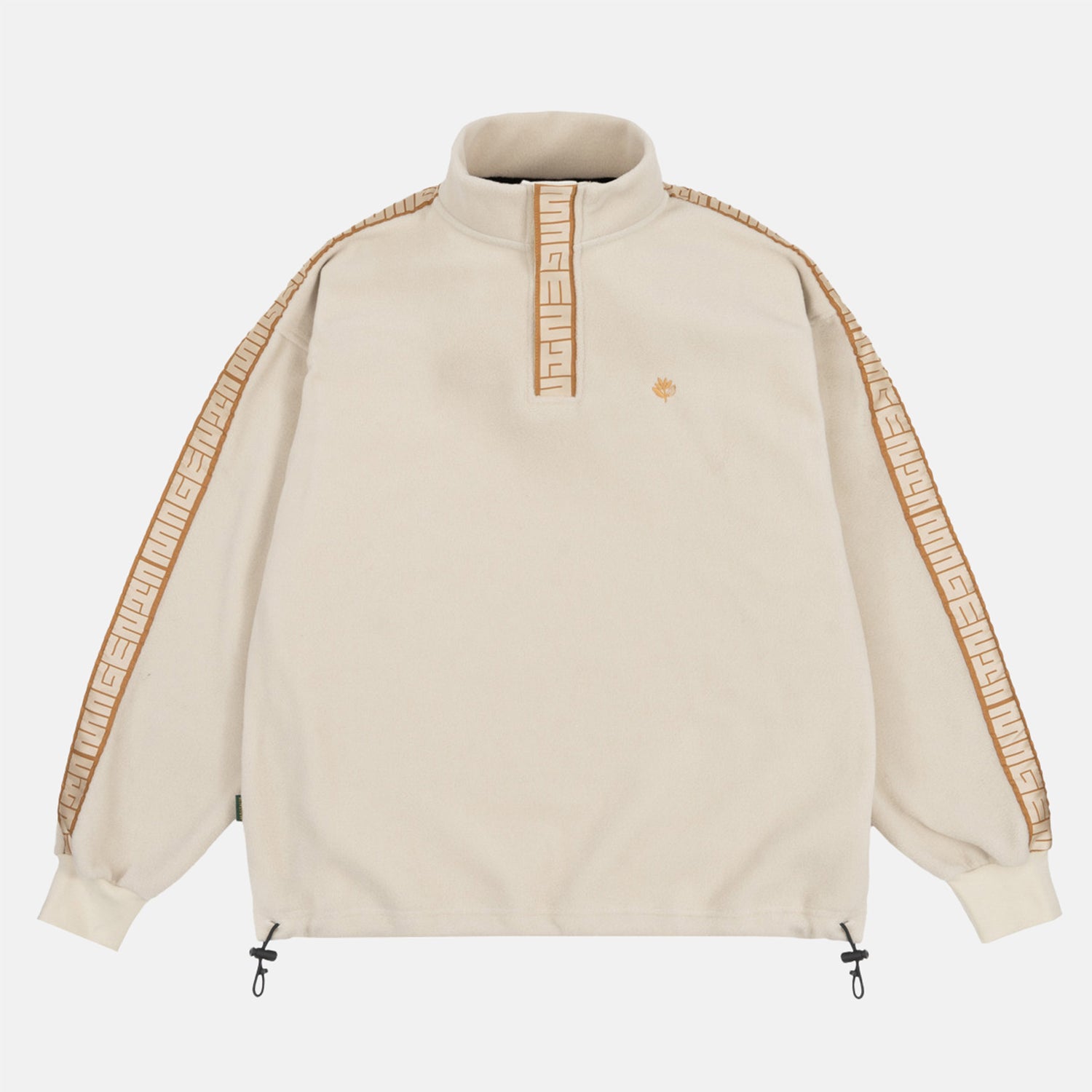 Magenta Maze Fleece - Natural Weiß Bild 1