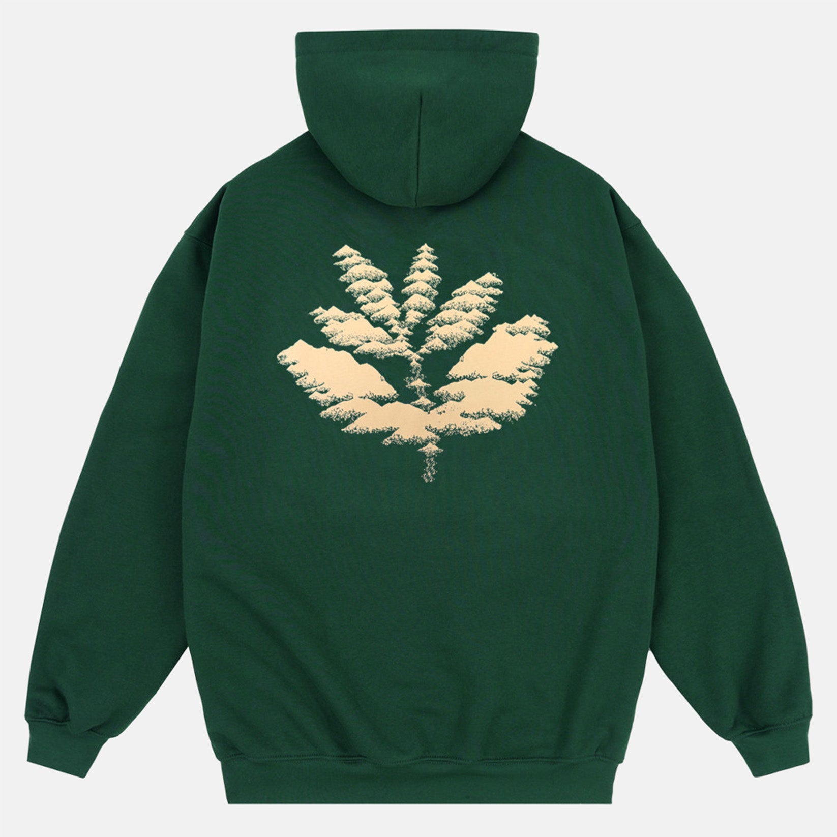 Magenta Mountain Hoodie - Green Grün Bild 1