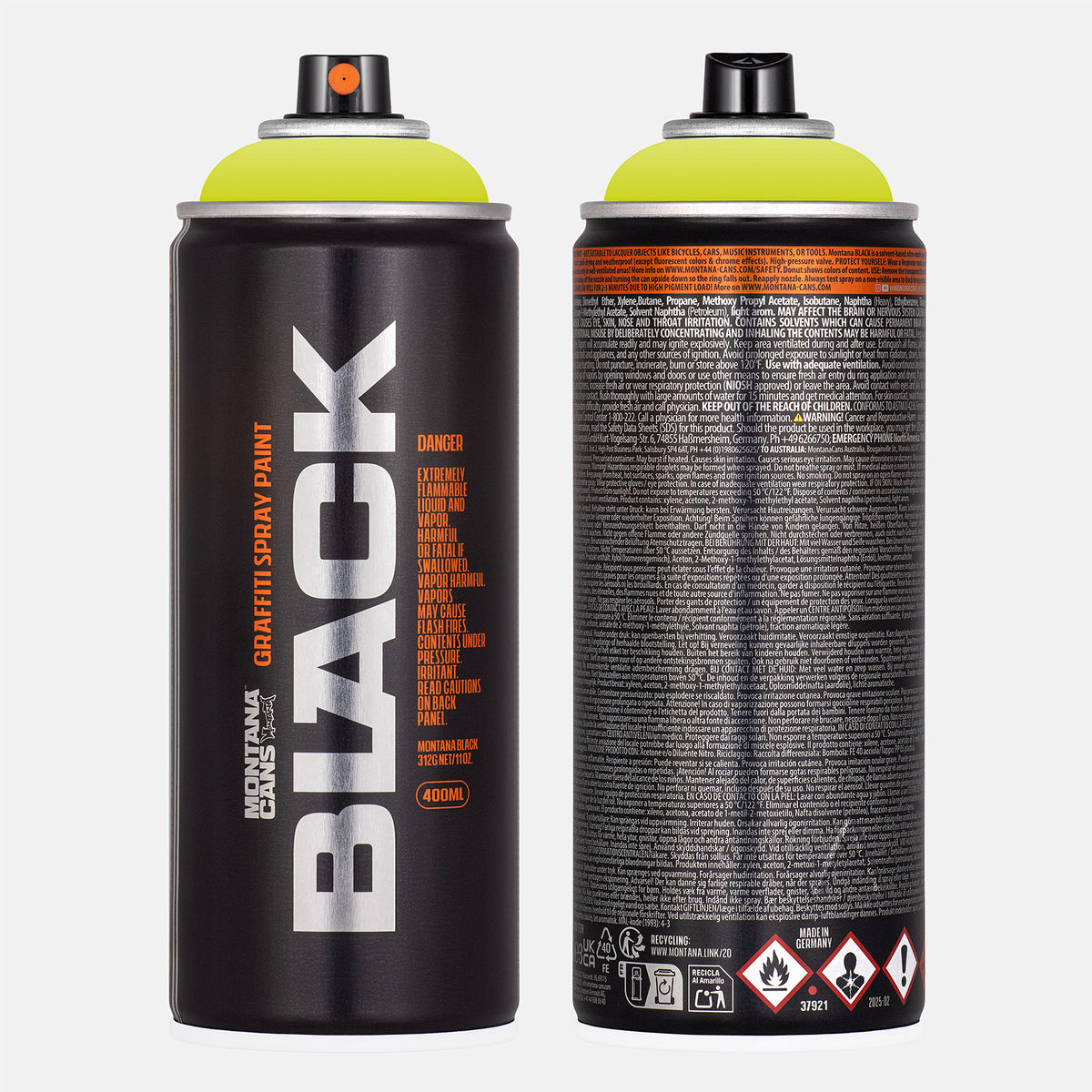 Montana BLACK 400ml Spraydose - Acid Acid Bild 1