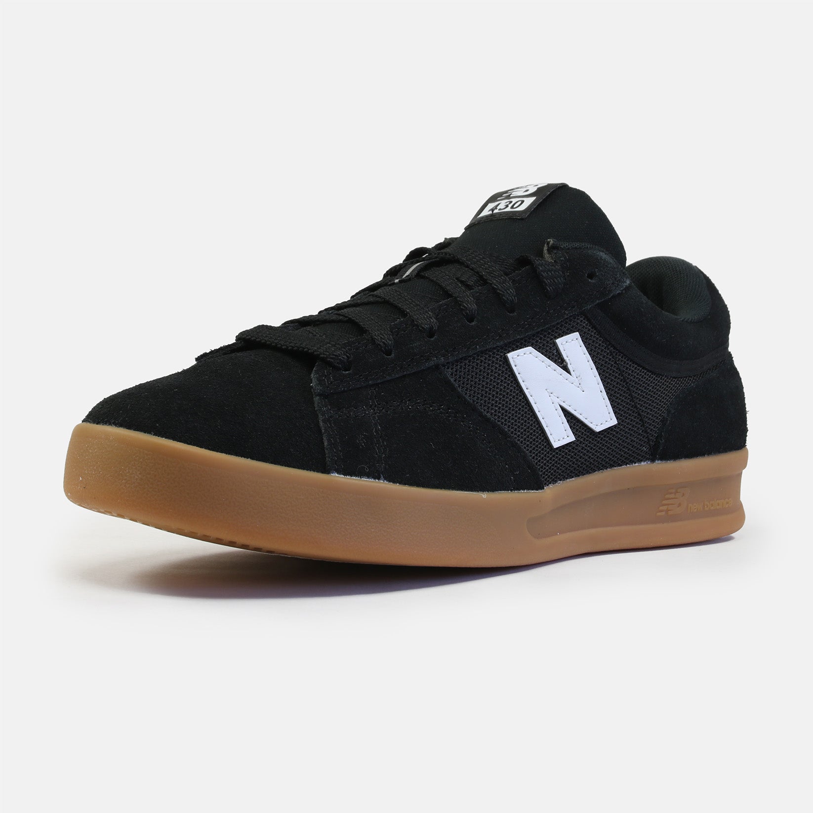 New Balance Numeric 430 Sneaker - Black / White / Gum Schwarz Bild 2