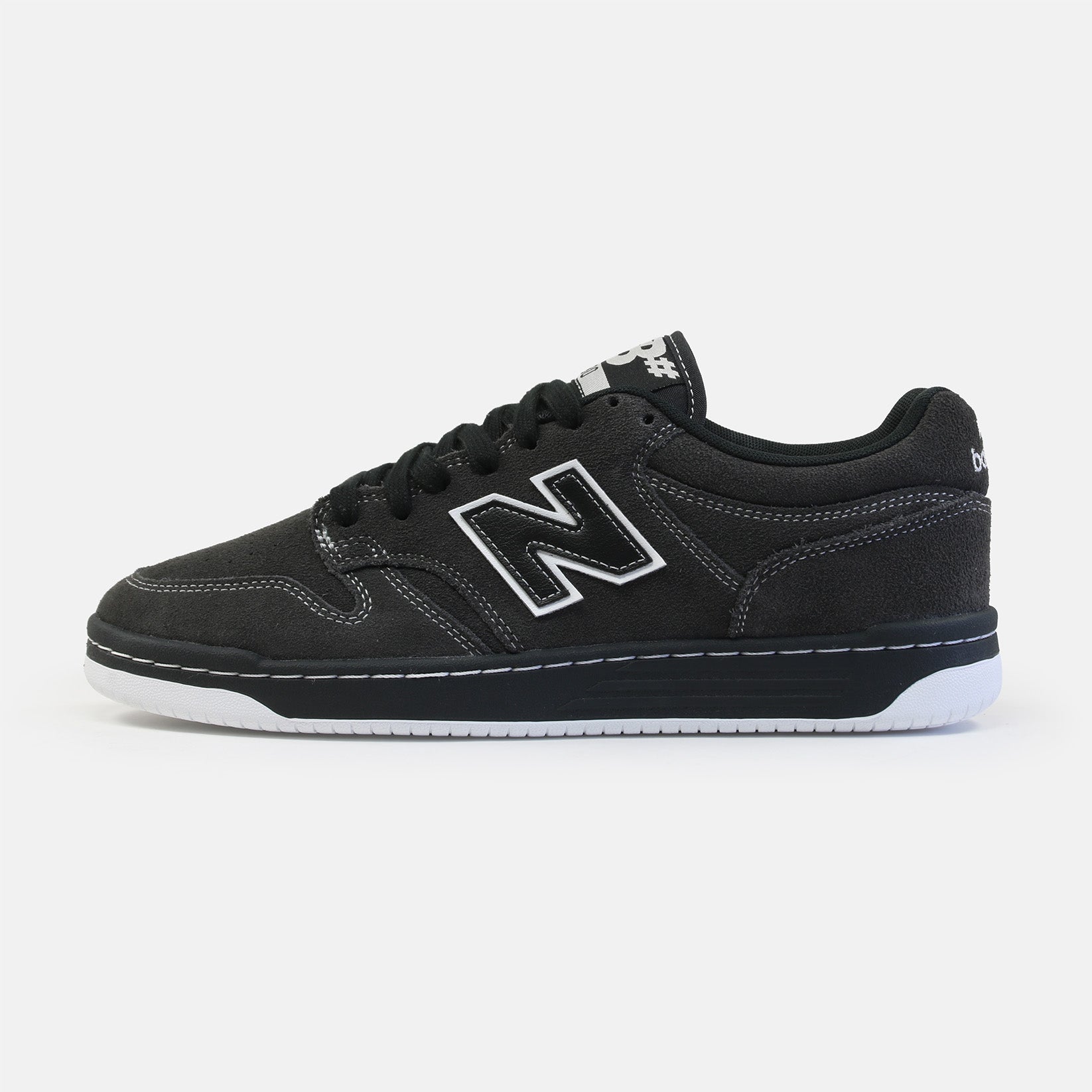 New Balance Numeric 480 Sneaker - Black Cement / White Grau Bild 1