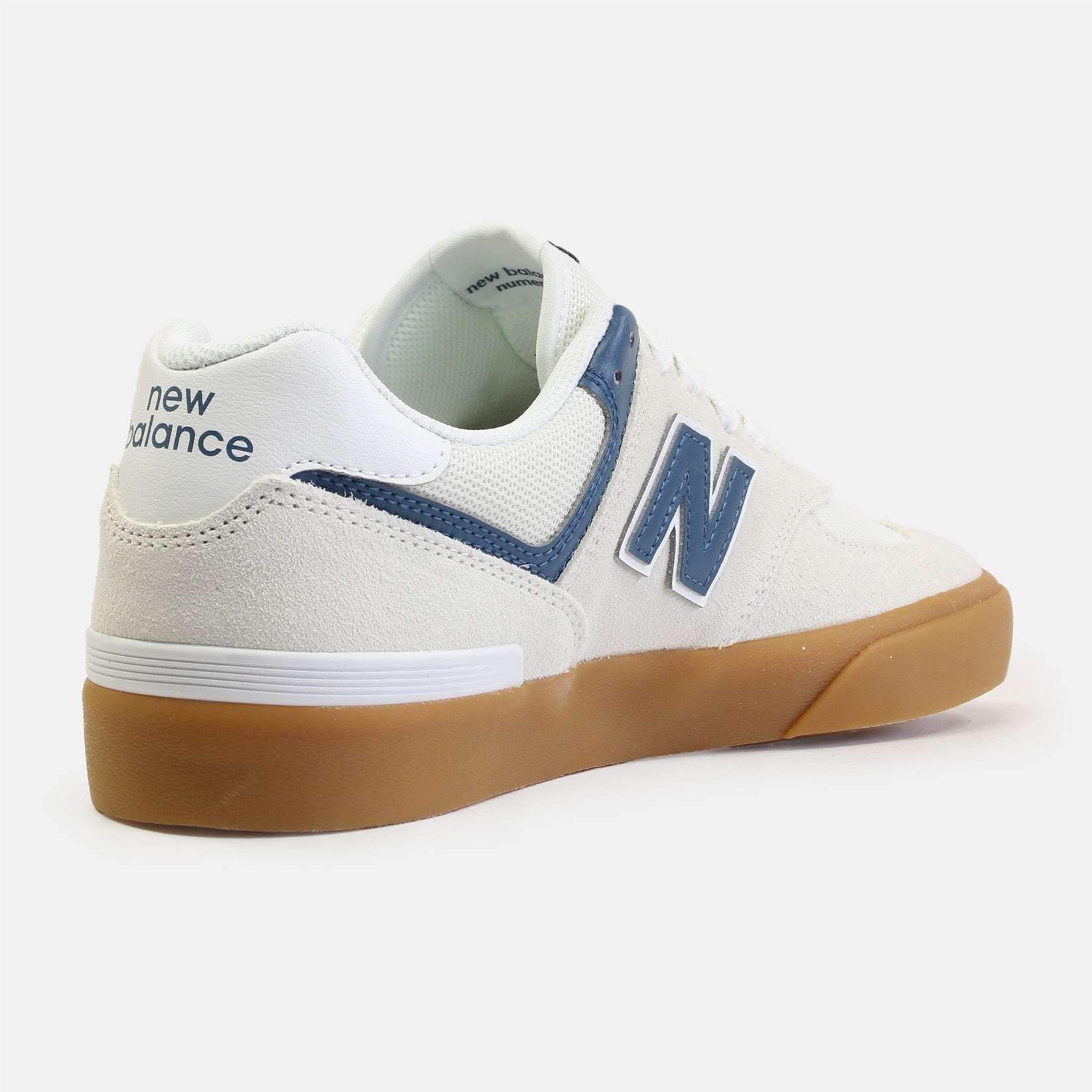 New Balance Numeric 574 Schuh - White / Blue Weiß Bild 3