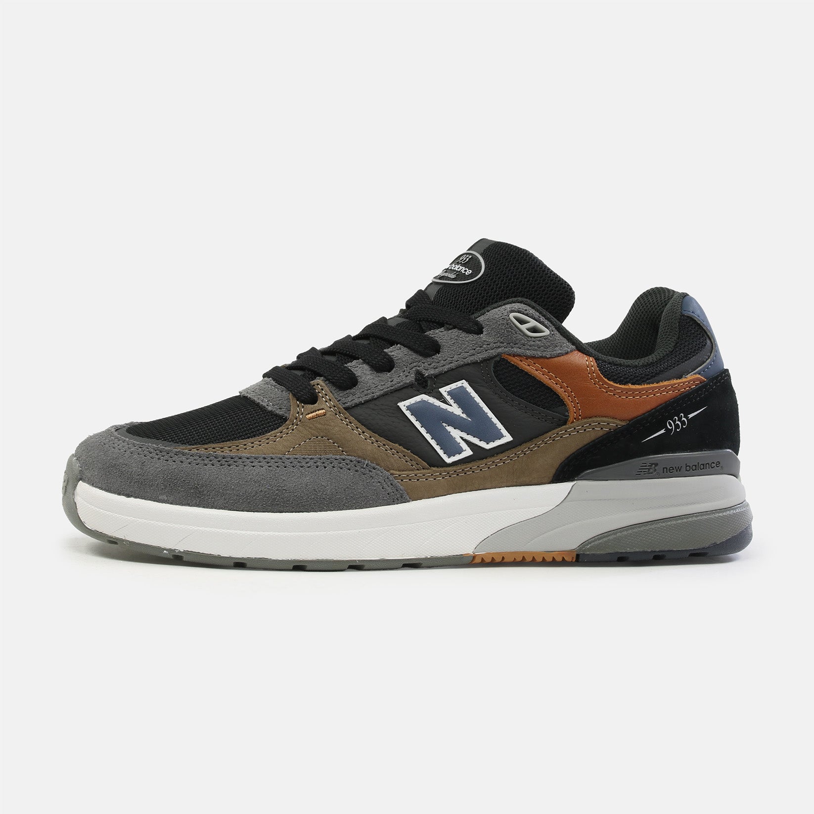 New Balance Numeric 933 Andrew Reynolds Sneaker - Dark Juniper / Sandstone Braun Bild 1