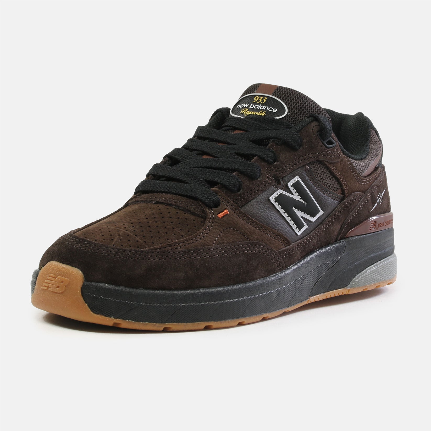 New Balance Numeric 933 Andrew Reynolds Sneaker - Brown / Black Mehrfarbig Bild 2