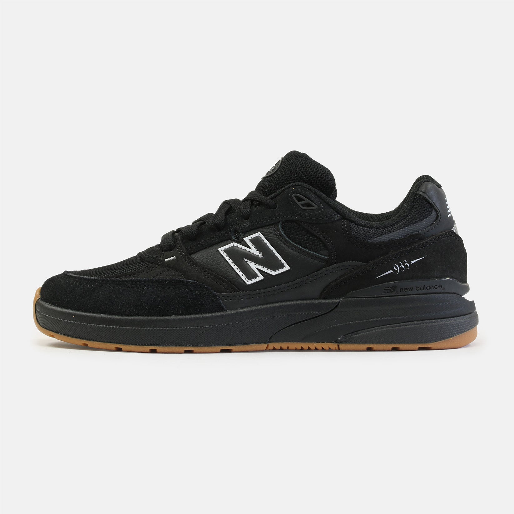 New Balance Numeric 933 Schuh - Black / Black Schwarz Bild 1
