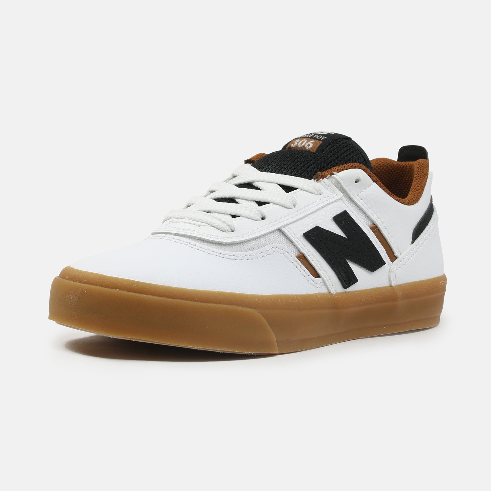 New Balance Numeric Kids 306 Schuh - Sea Salt / Black Weiß Bild 2