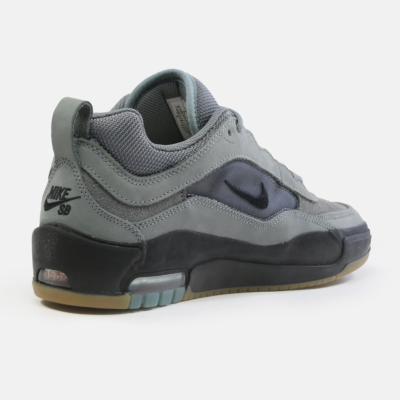 Nike SB Air Max Ishod ISO Sneaker - Grey / Black Grau Bild 3