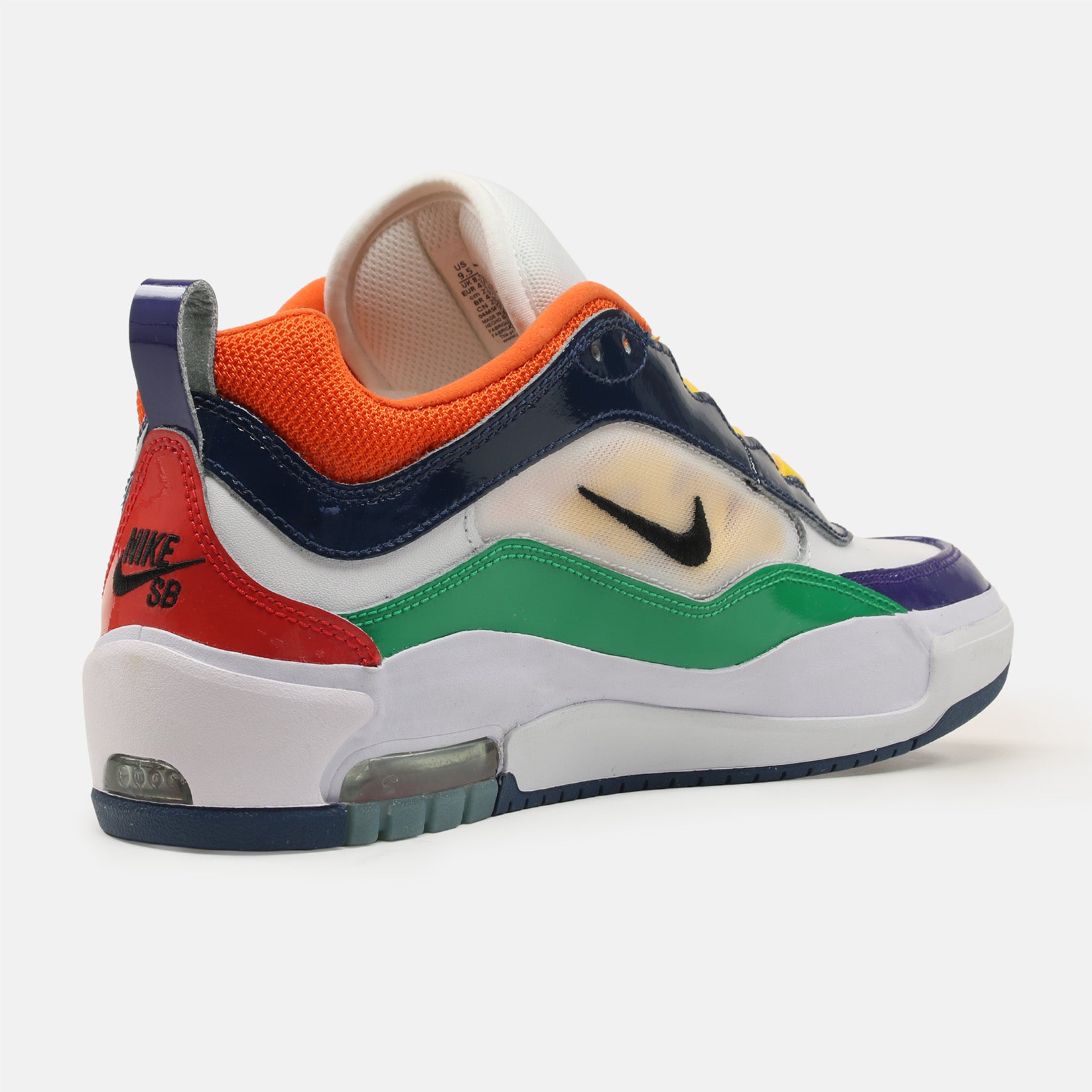 Nike SB Air Max Ishod Premium Sneaker - Red / Black / Amarillo Mehrfarbig Bild 3