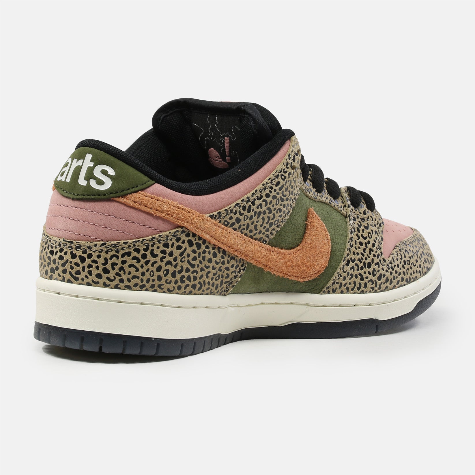Nike SB Arts-Rec x Dunk Low Pro QS - Khaki / Brown / Green Mehrfarbig Bild 3