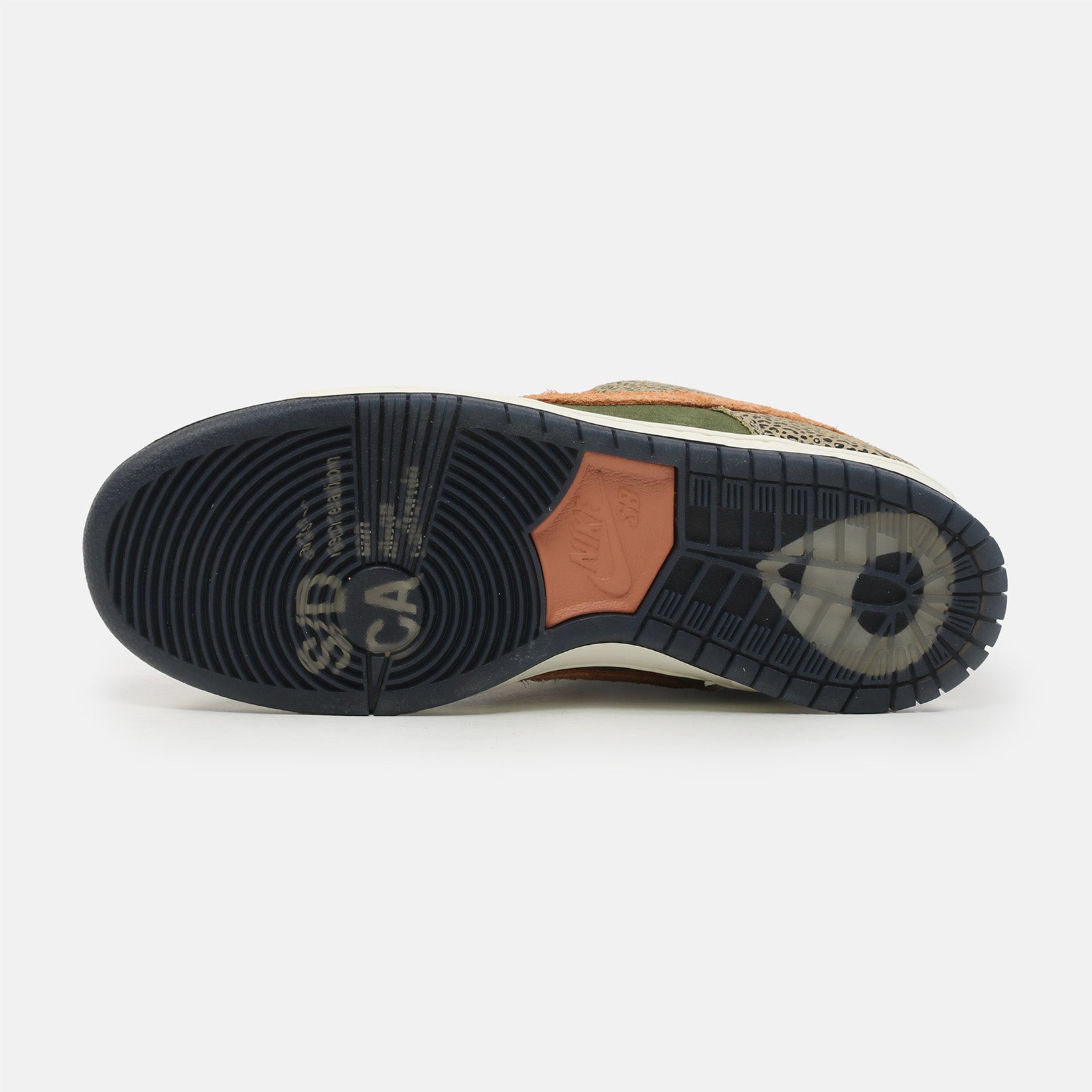 Nike SB Arts-Rec x Dunk Low Pro QS - Khaki / Brown / Green Mehrfarbig Bild 4