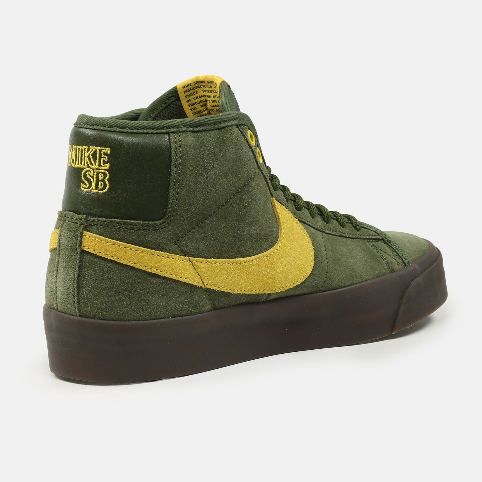 Nike SB Blazer Mid QS - Anti Hero Grün Bild 3