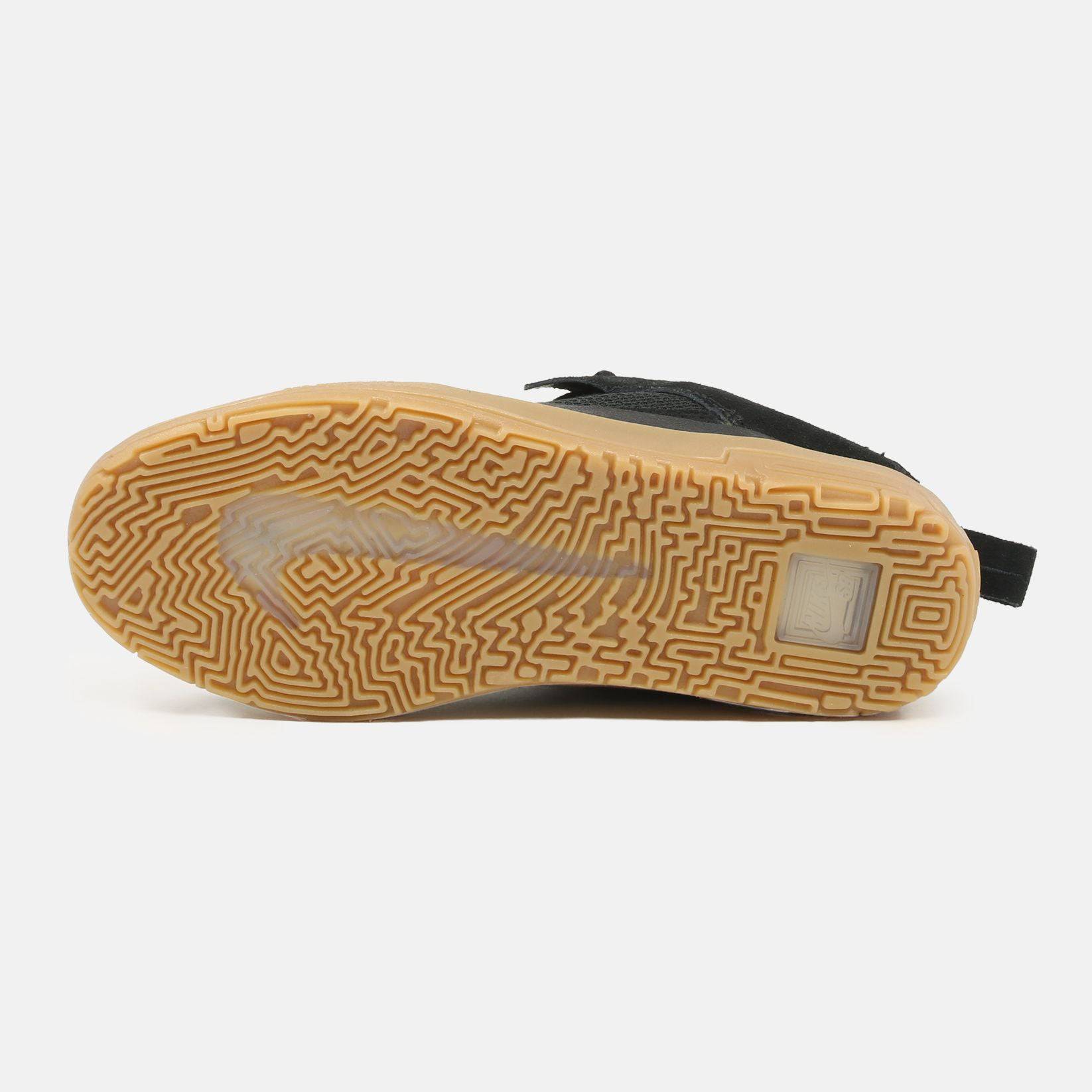 Nike SB Burnside Kids Schuh - Black / Gum Black Bild 4