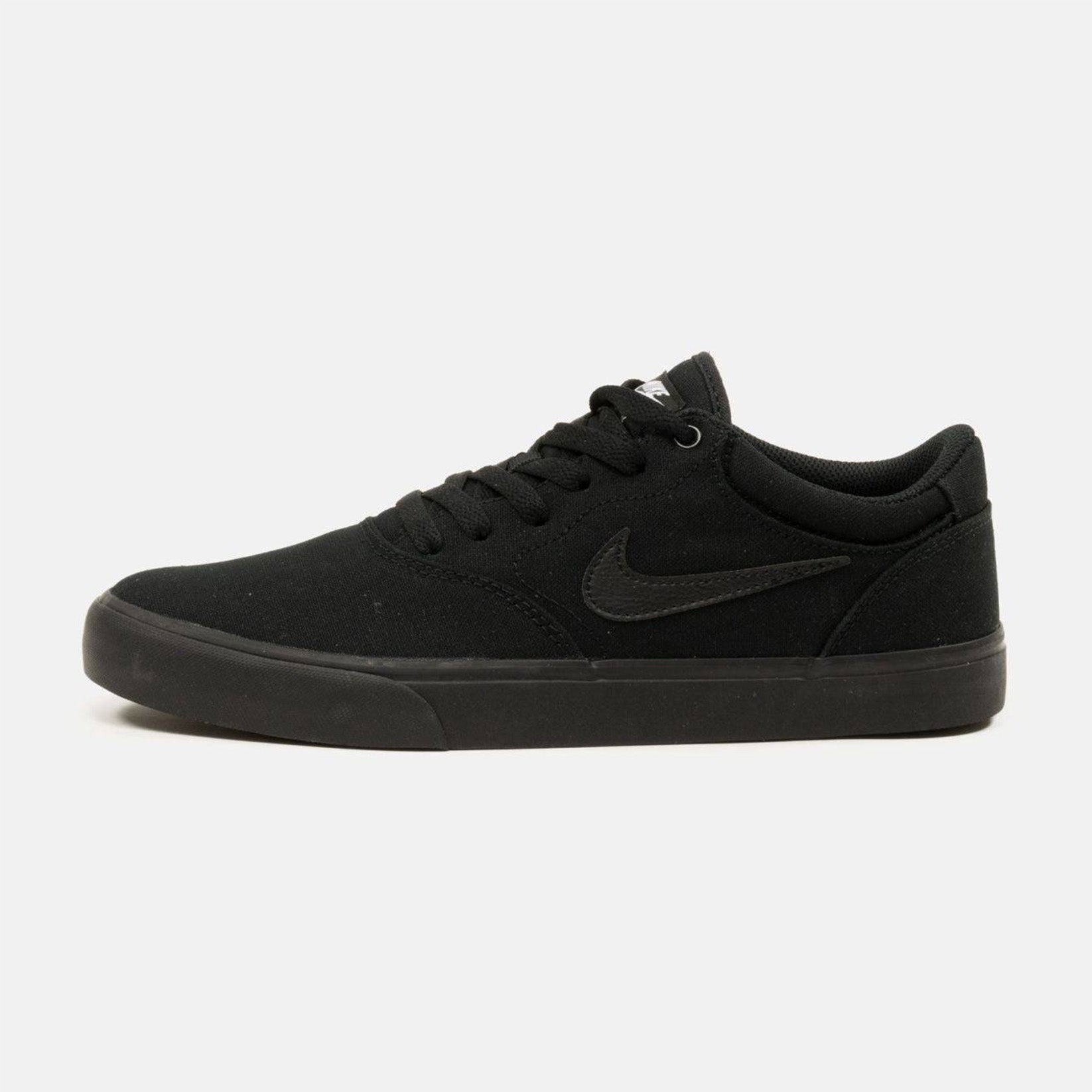 Nike SB Chron 2 Canvas Sneaker - Black / Black - Black Schwarz Bild 1