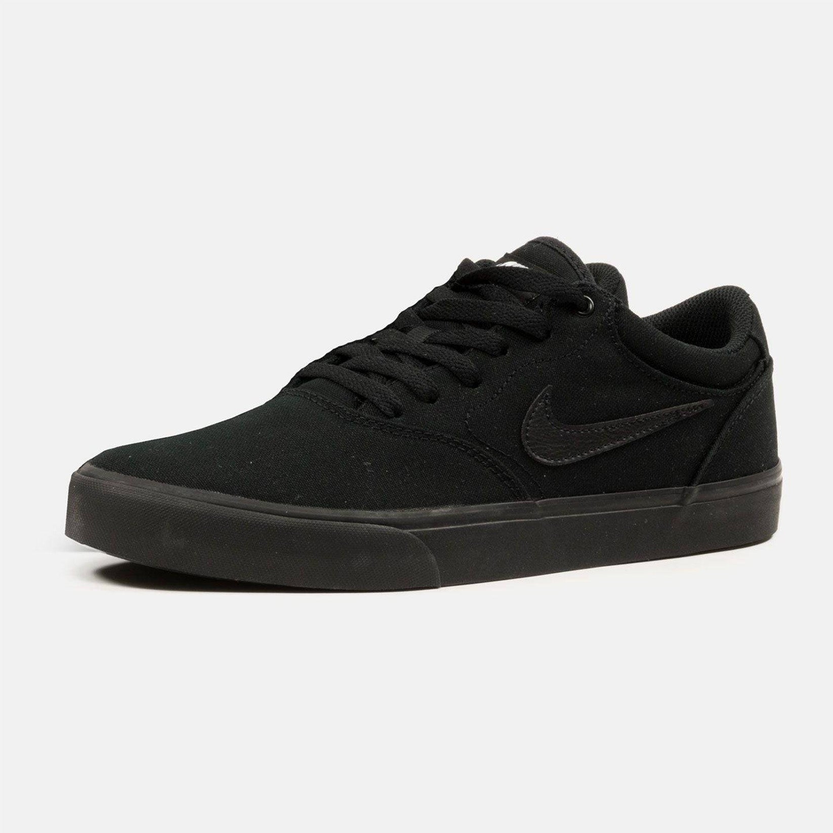 Nike SB Chron 2 Canvas Sneaker - Black / Black - Black Schwarz Bild 2