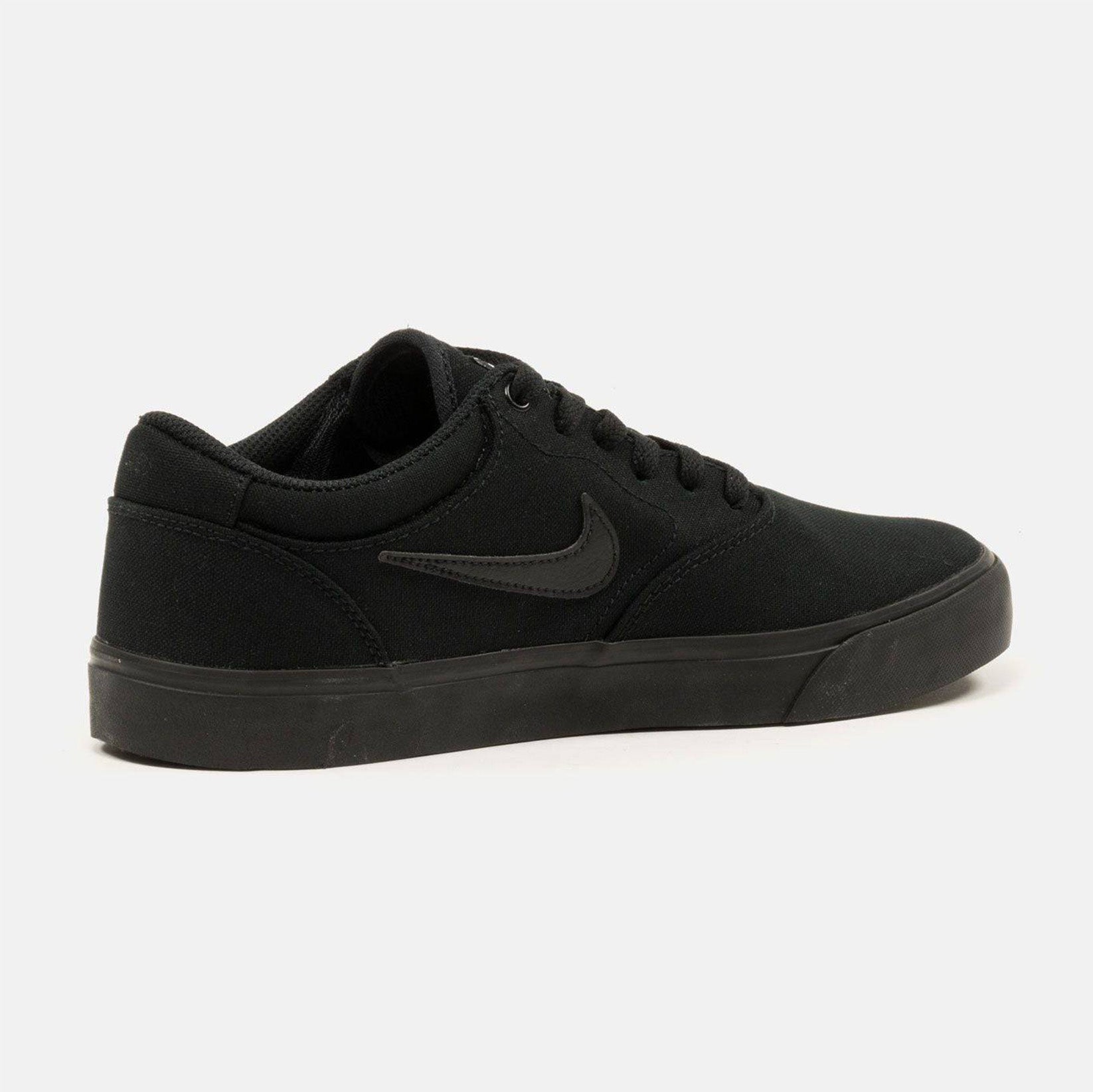 Nike SB Chron 2 Canvas Sneaker - Black / Black - Black Schwarz Bild 3