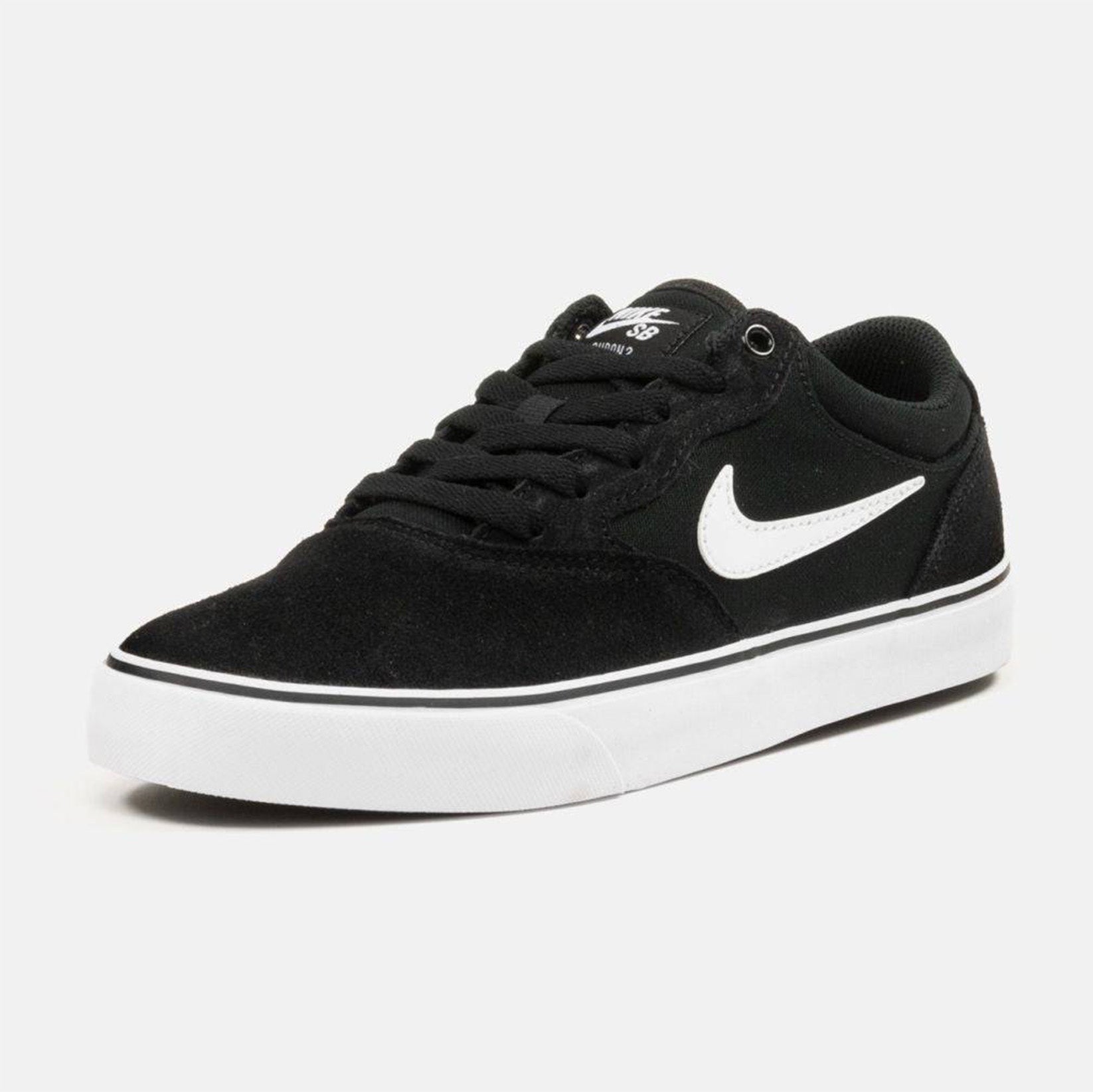 Nike SB Chron 2 Sneaker - Black / White Schwarz Bild 2