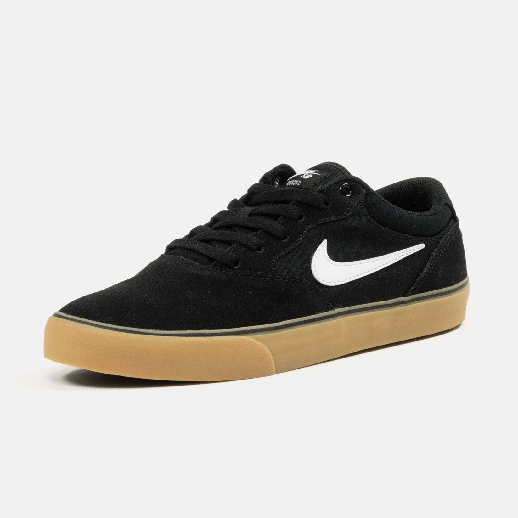 Nike SB Chron 2 Sneaker - Black / White / Gum Schwarz Bild 2