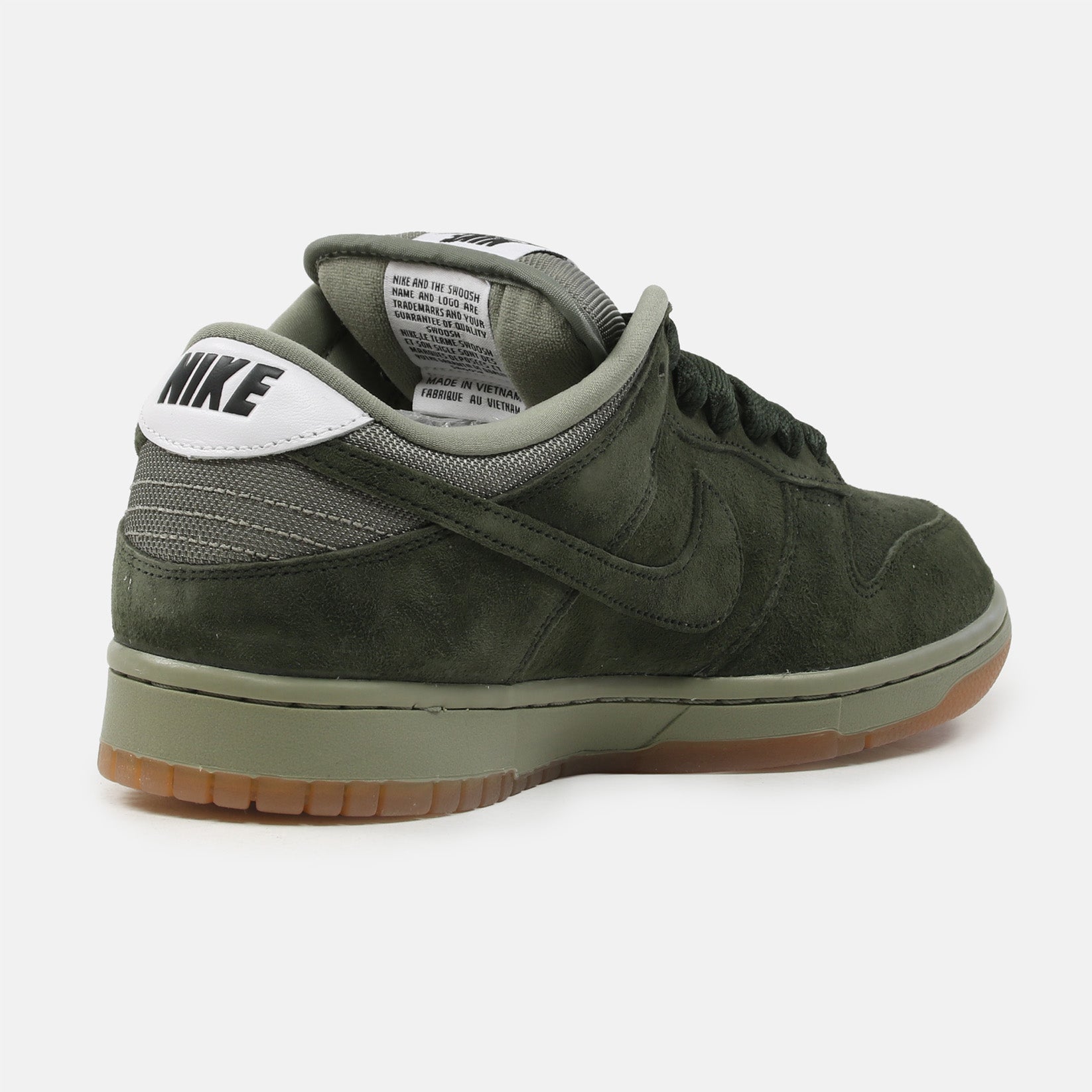 Nike SB Dunk Low Pro B Sneaker - Sequoia / Light Army Grün Bild 3