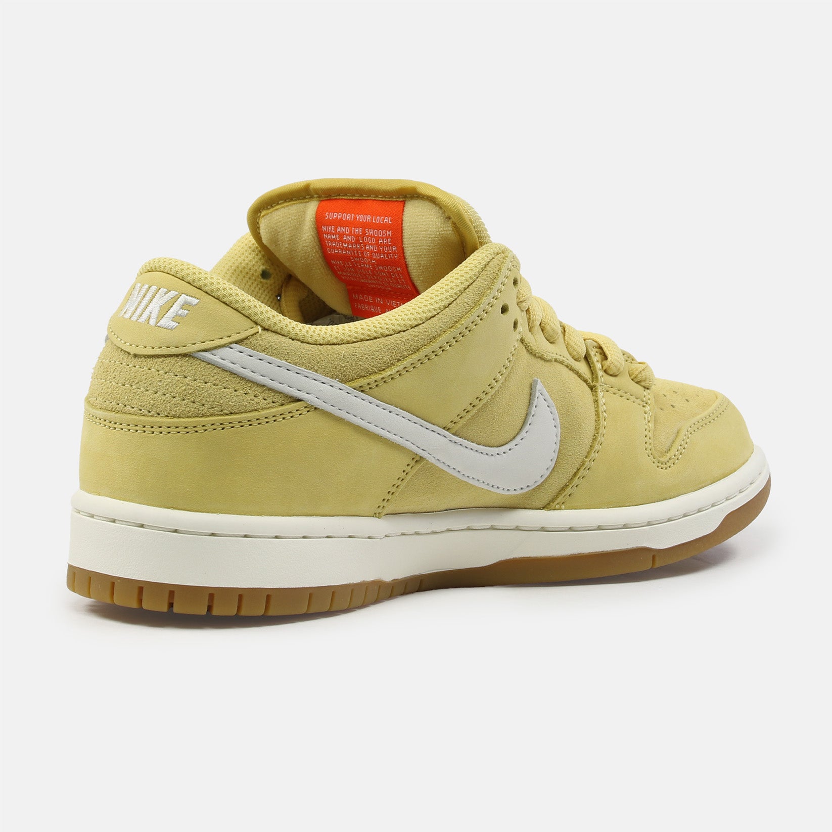 Nike SB Dunk Low Pro ISO Schuh - Saturn Gold Gelb Bild 3