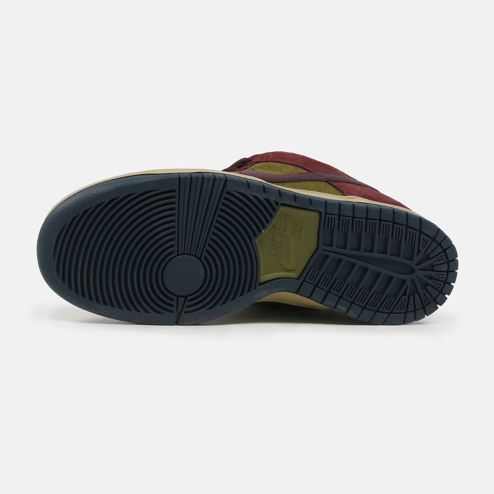 Nike SB Dunk Low Pro Sneaker - Dark Team Red / Burgundy Grün Bild 4
