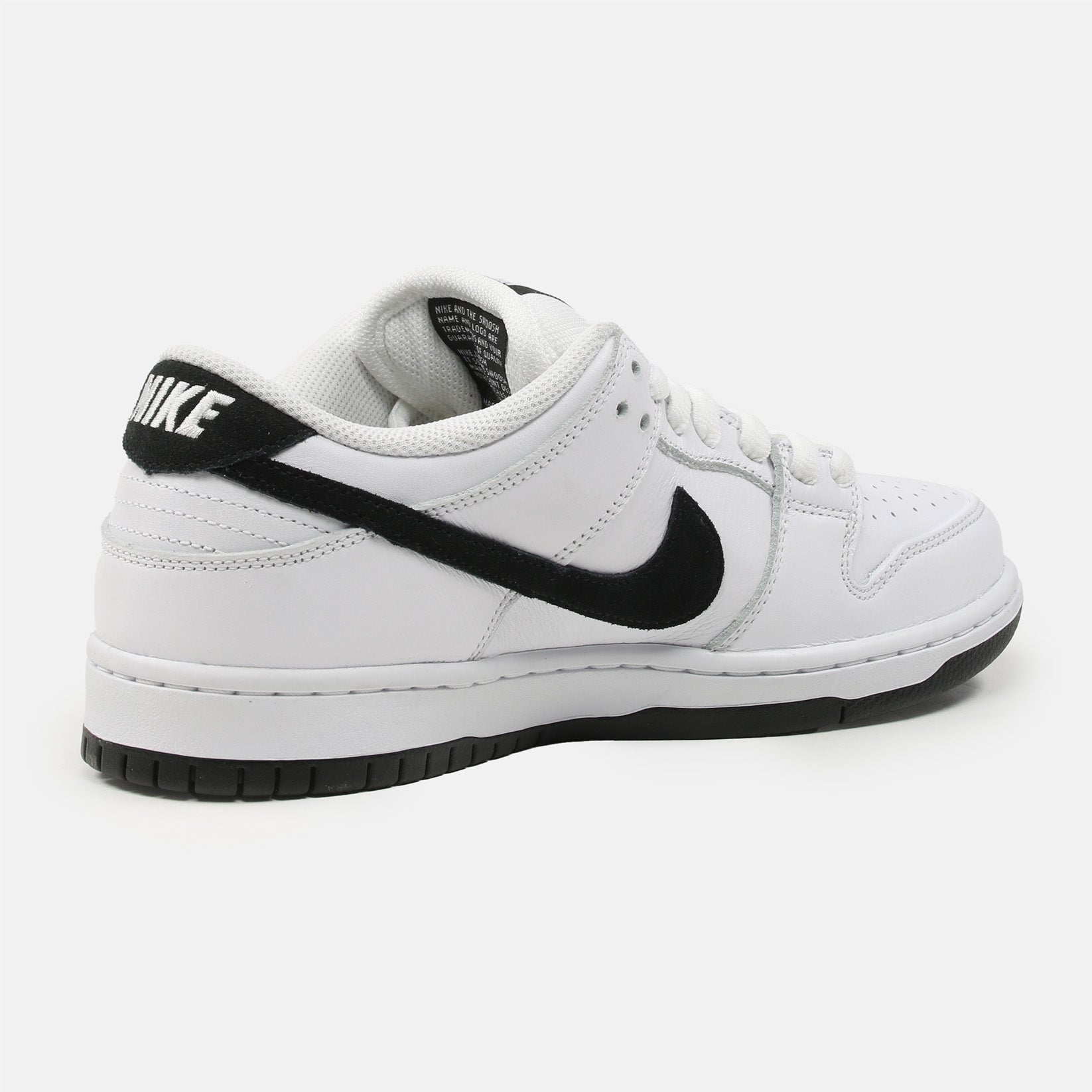 Nike SB Dunk Low Pro - White/Black-White-Black Weiß Bild 3