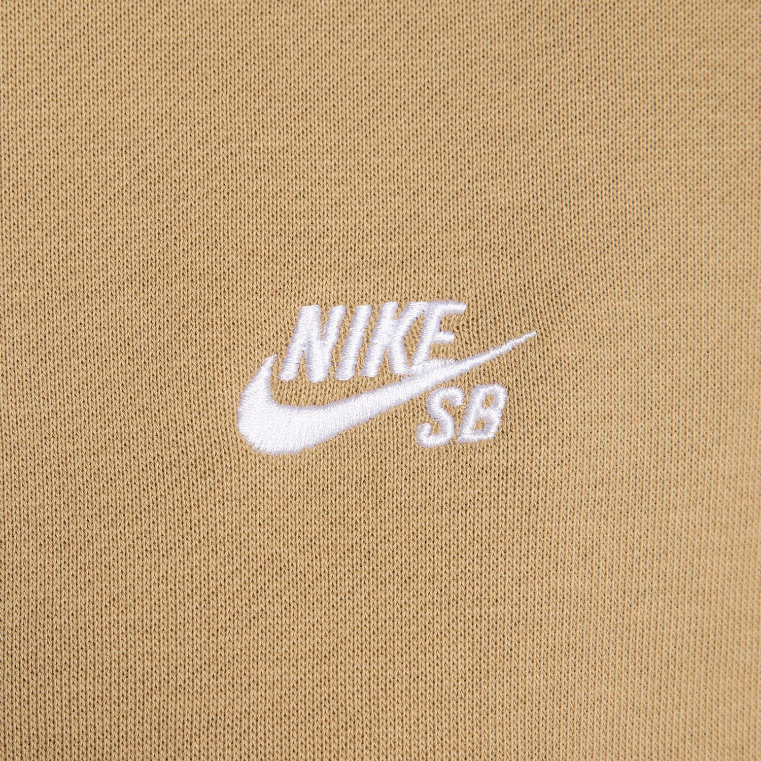 Nike SB Essential Logo Hoodie - Parachute Beige Braun Bild 3