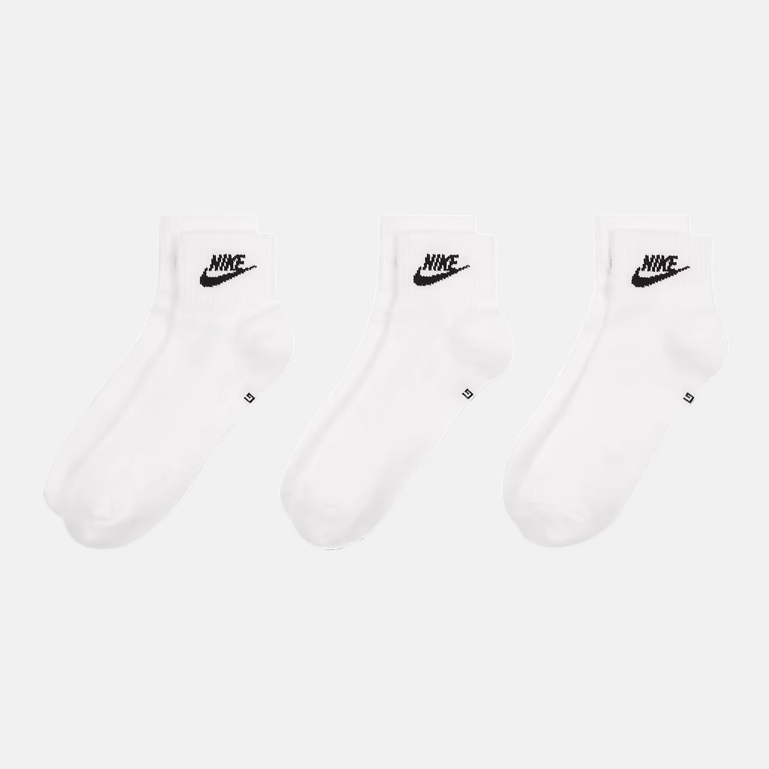 Nike SB Essentials Ess A Socks 3-Pair - White Weiß Bild 1
