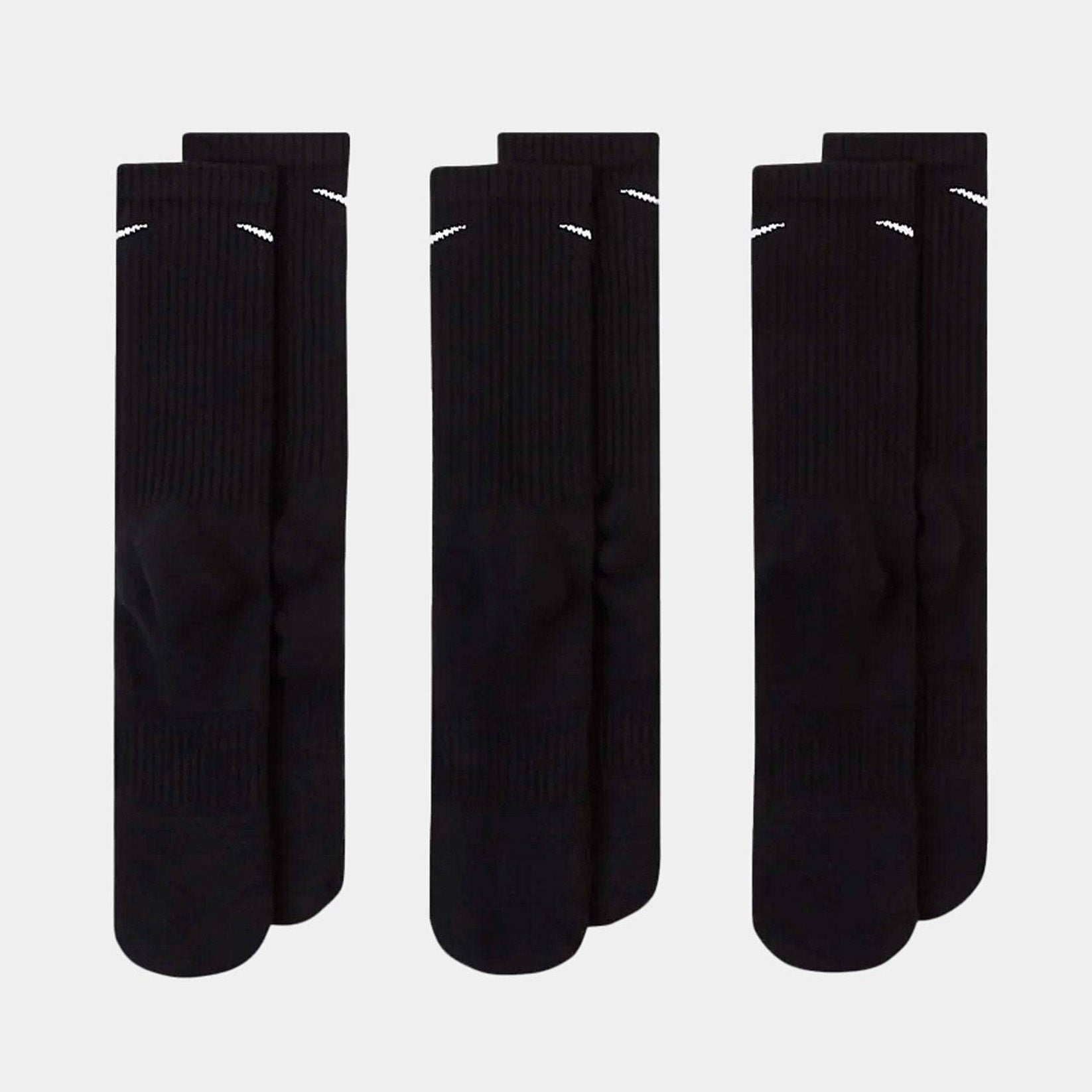 Nike SB Everyday Crush Crew Socke 3-Pair - Black Schwarz Bild 3