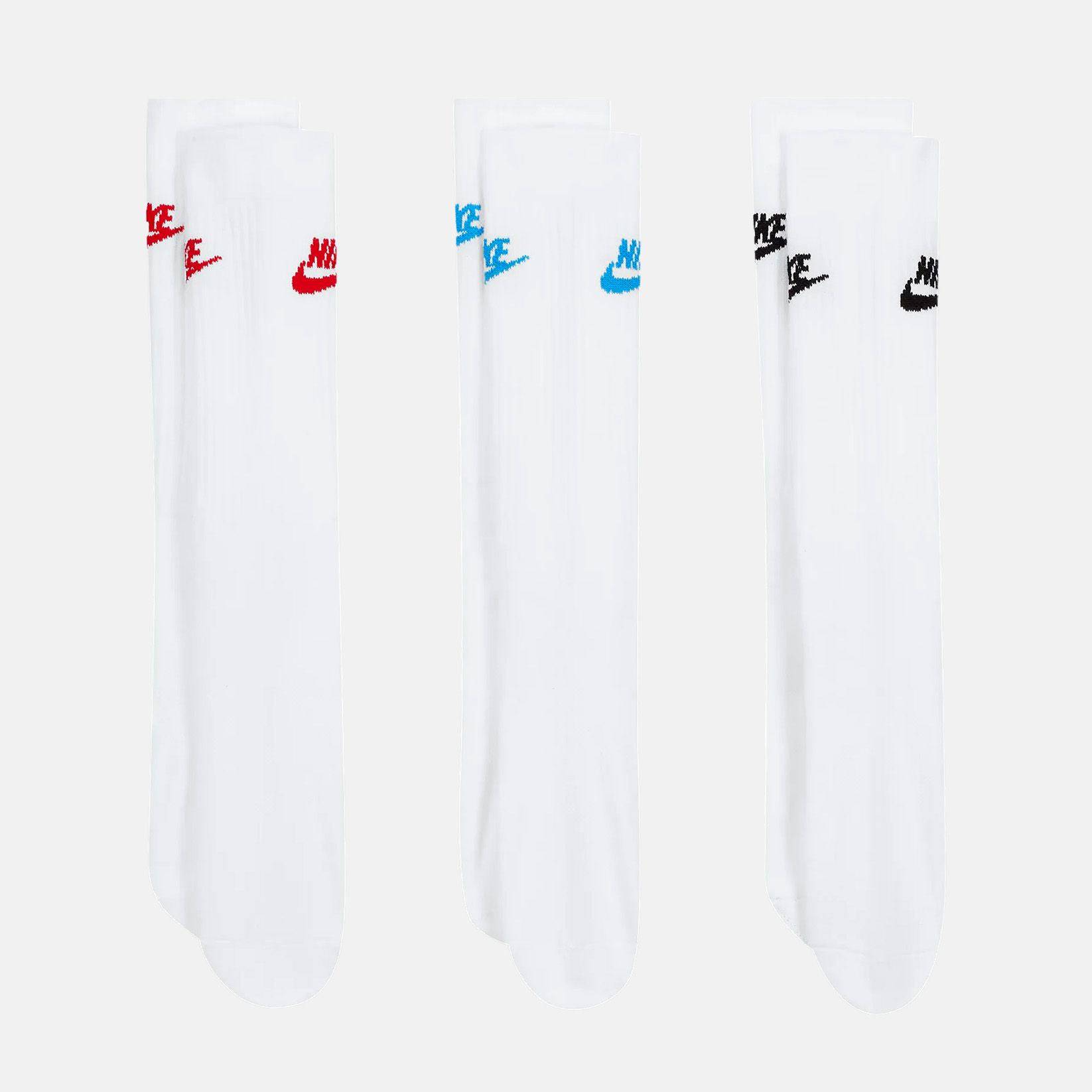 Nike SB Everyday Essential Crew Socke 3-Pair - White / Multi Weiß Bild 1