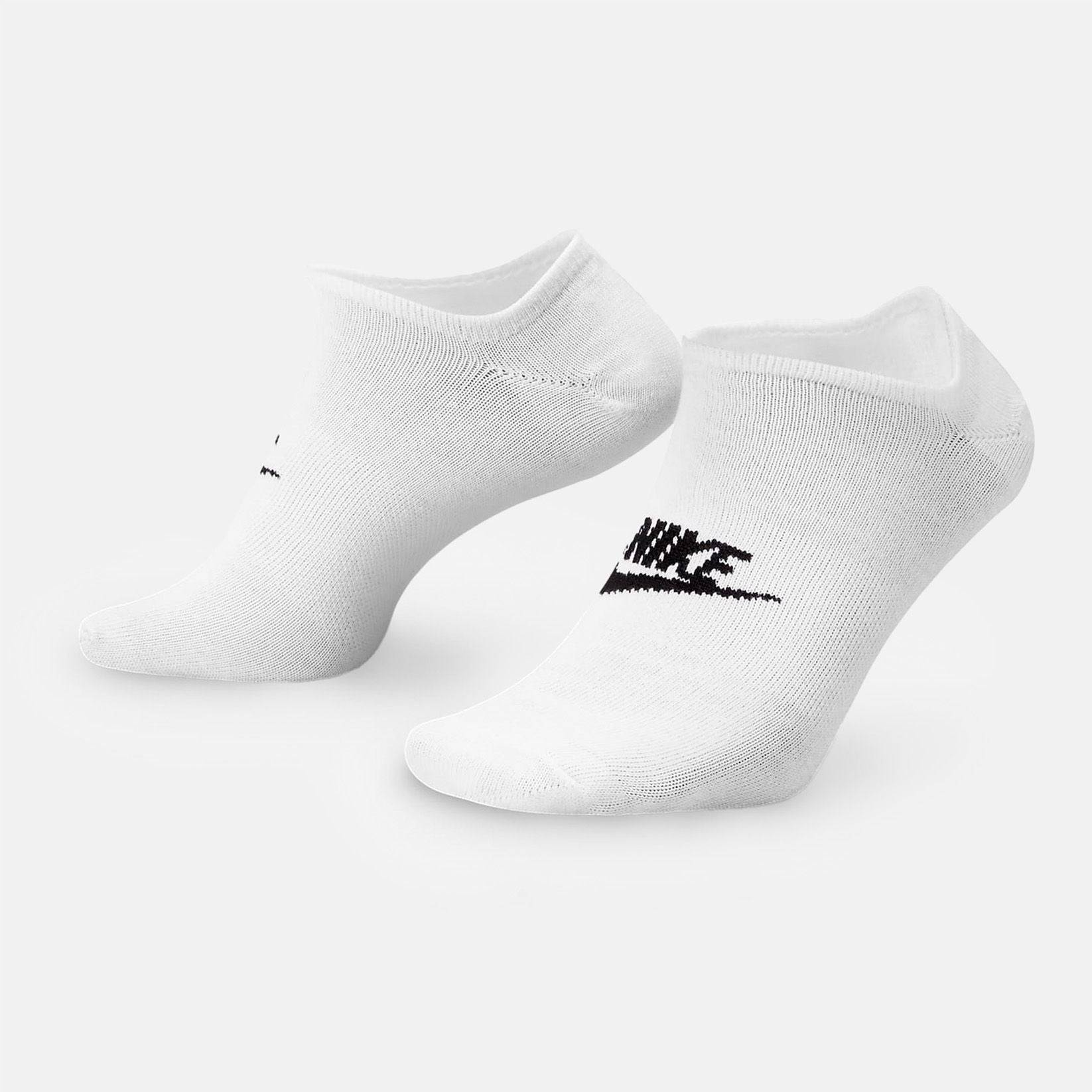 Nike SB Everyday Essentials No Show Socks 3-Pair - White Weiß Bild 1