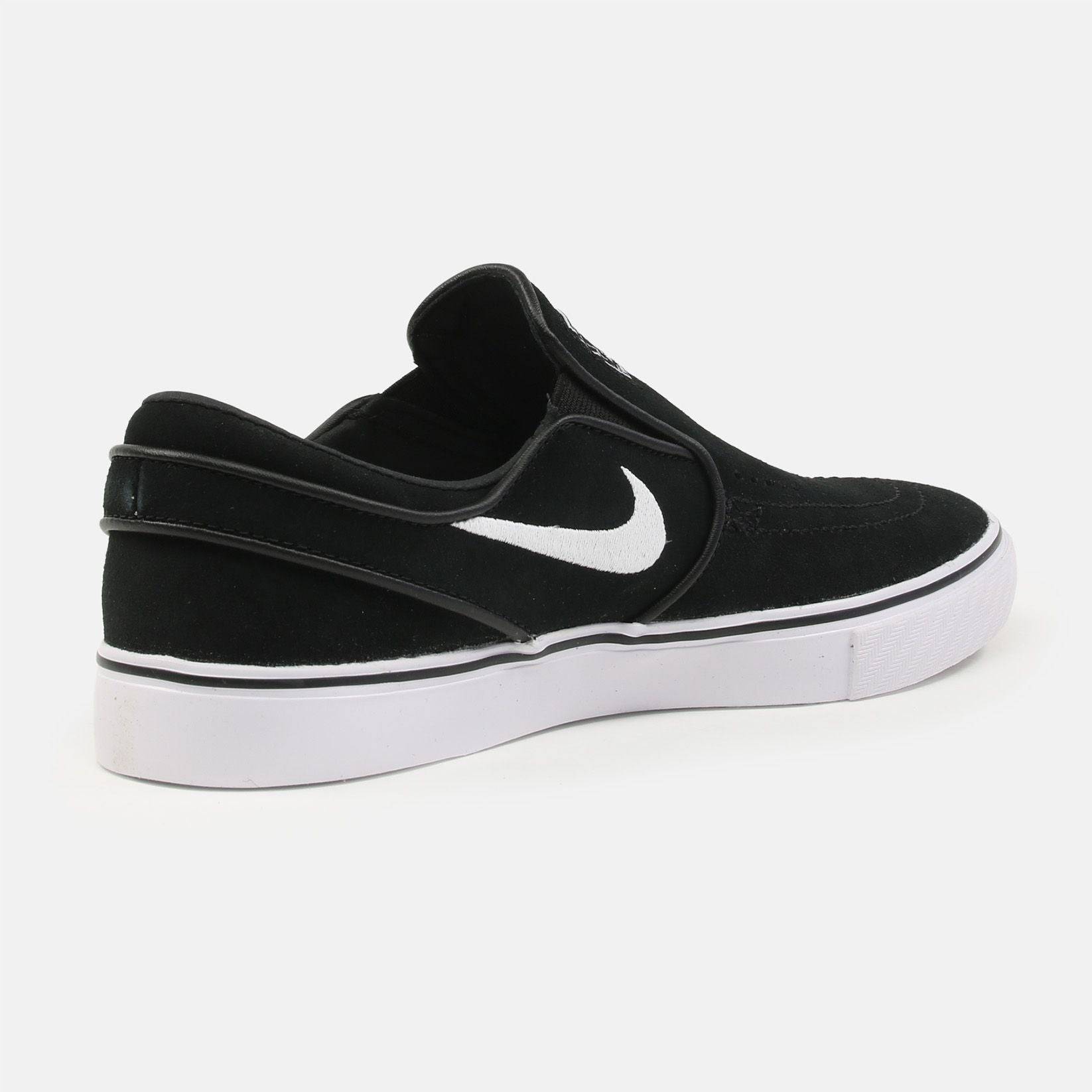 Nike SB Janoski+ Slip Sneaker - Black / White Schwarz Bild 3