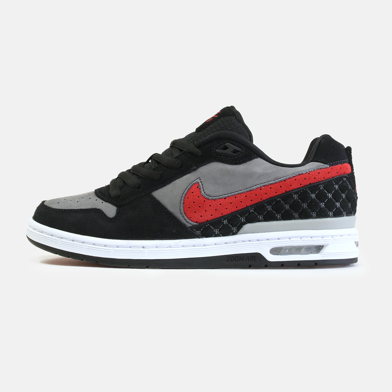 Nike SB Paul Rodriguez Zoom Air Low - Black / Red Schwarz Bild 1