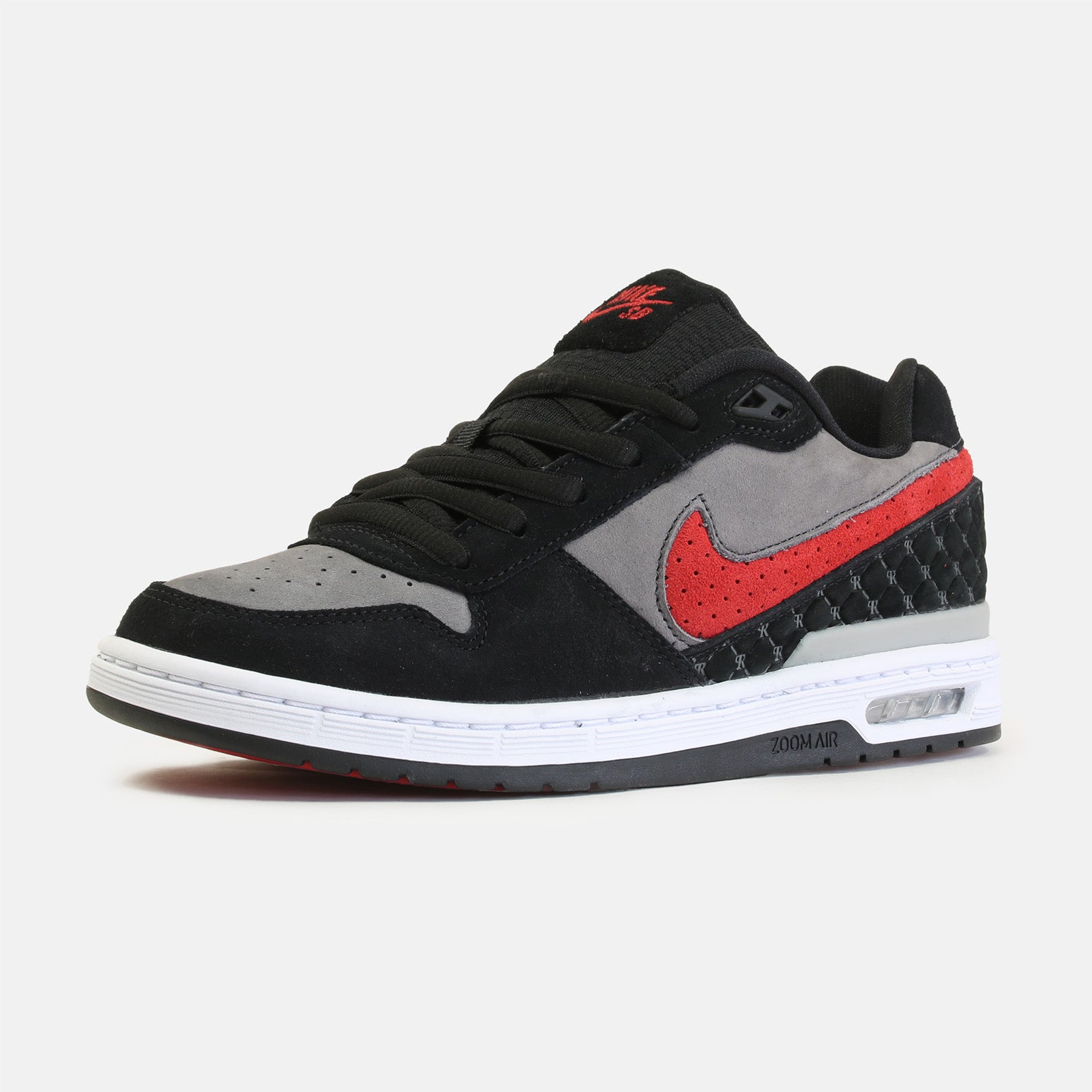 Nike SB Paul Rodriguez Zoom Air Low - Black / Red Schwarz Bild 2