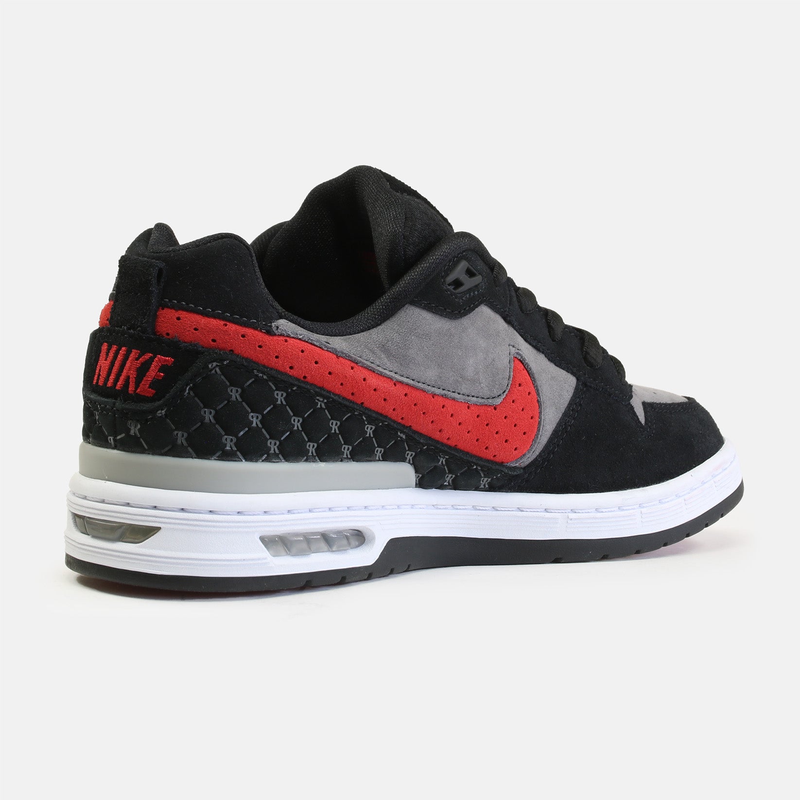 Nike SB Paul Rodriguez Zoom Air Low - Black / Red Schwarz Bild 3