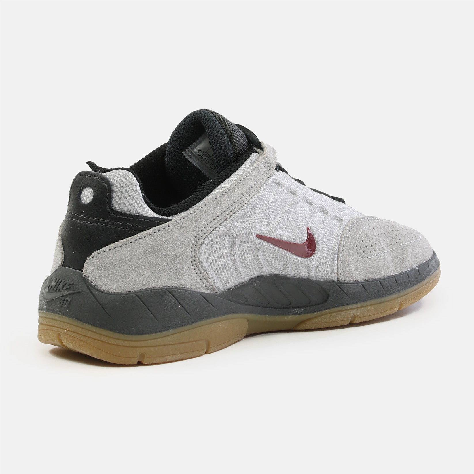 Nike SB Vertebrae Sneaker - Some Grey / Team Red Grau Bild 3
