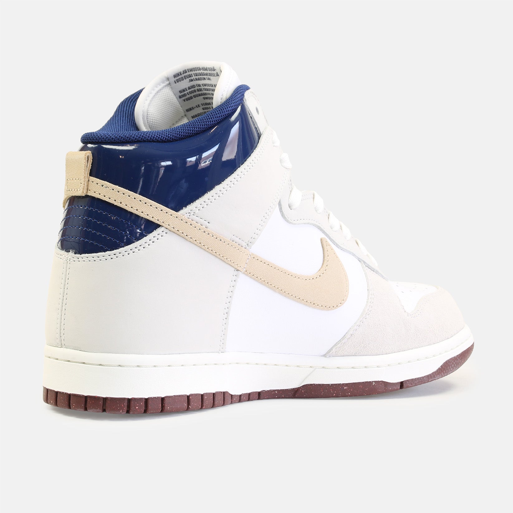 Nike SB x Beyond Store Dunk High Pro QS - White / Ivory - Sand Dune Weiß Bild 3