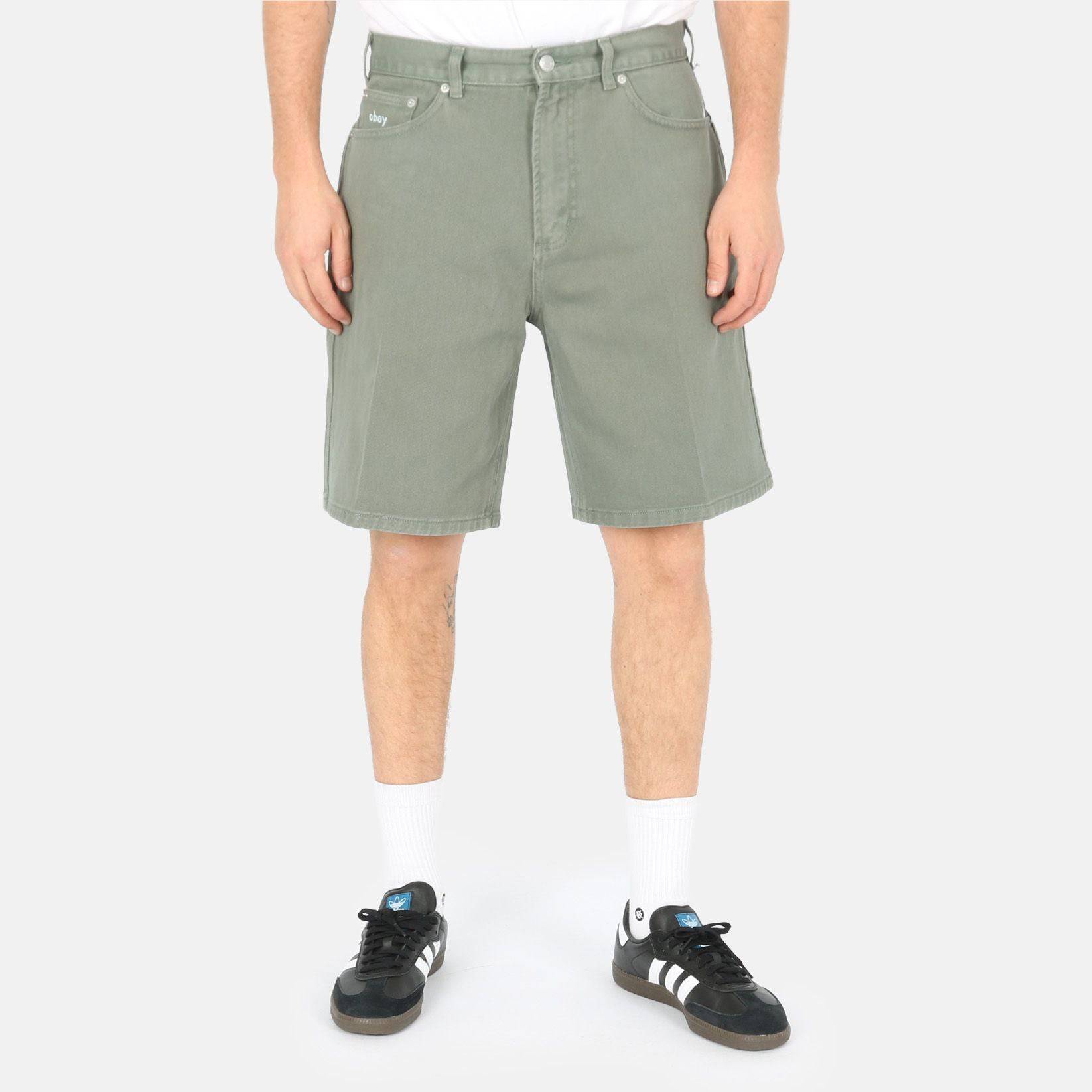 Obey Bigwig Baggy Denim Short - Laurel Wreath Mehrfarbig Bild 1