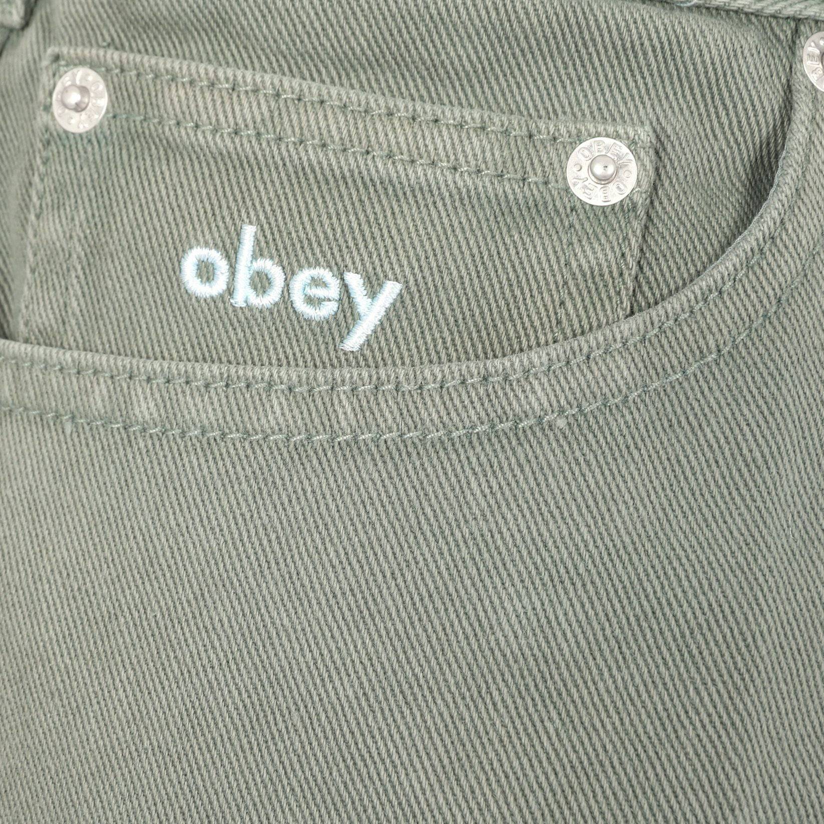 Obey Bigwig Baggy Denim Short - Laurel Wreath Mehrfarbig Bild 3