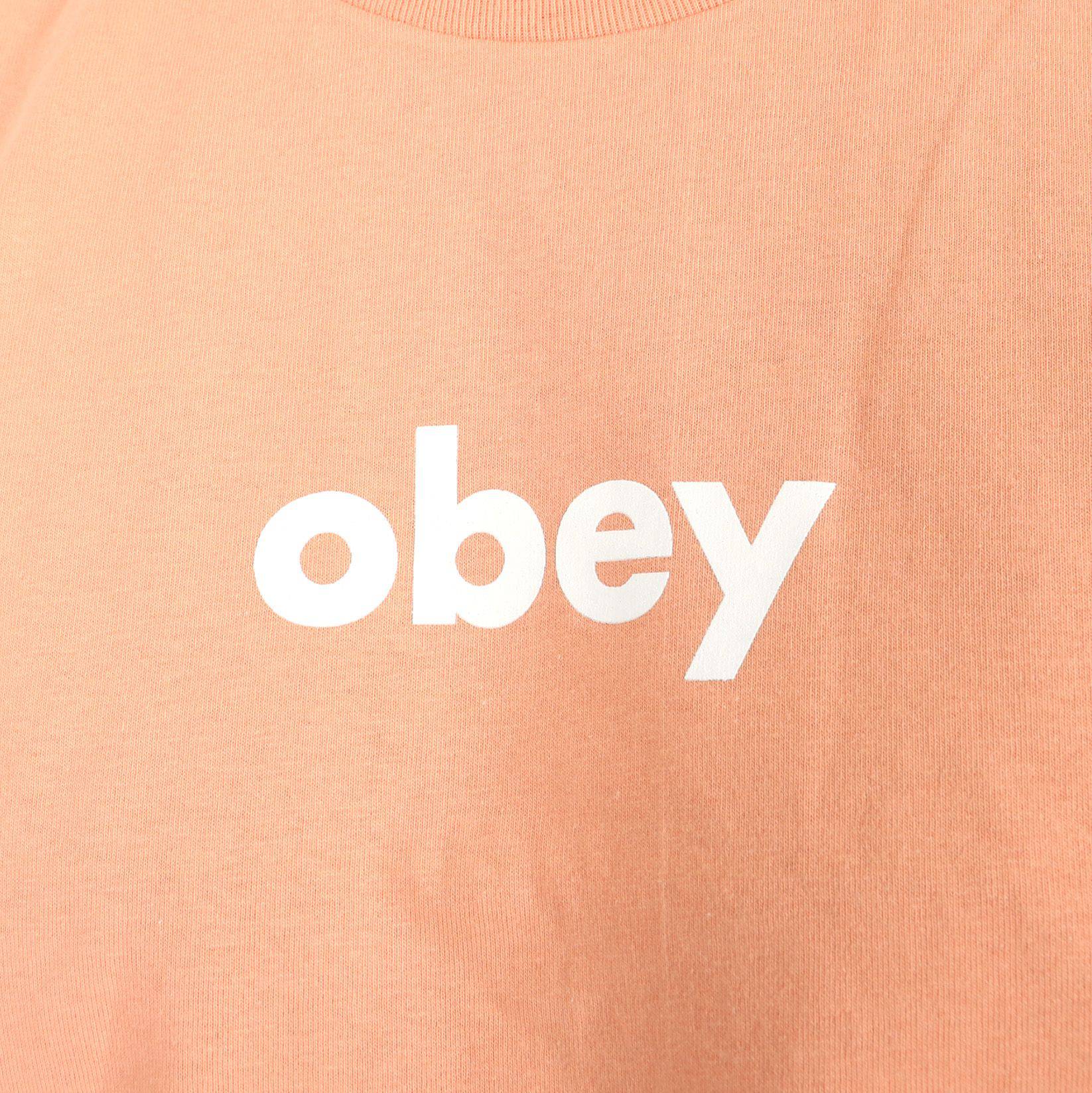 Obey Lower Case 2 T-Shirt - Citrus Gelb Bild 3