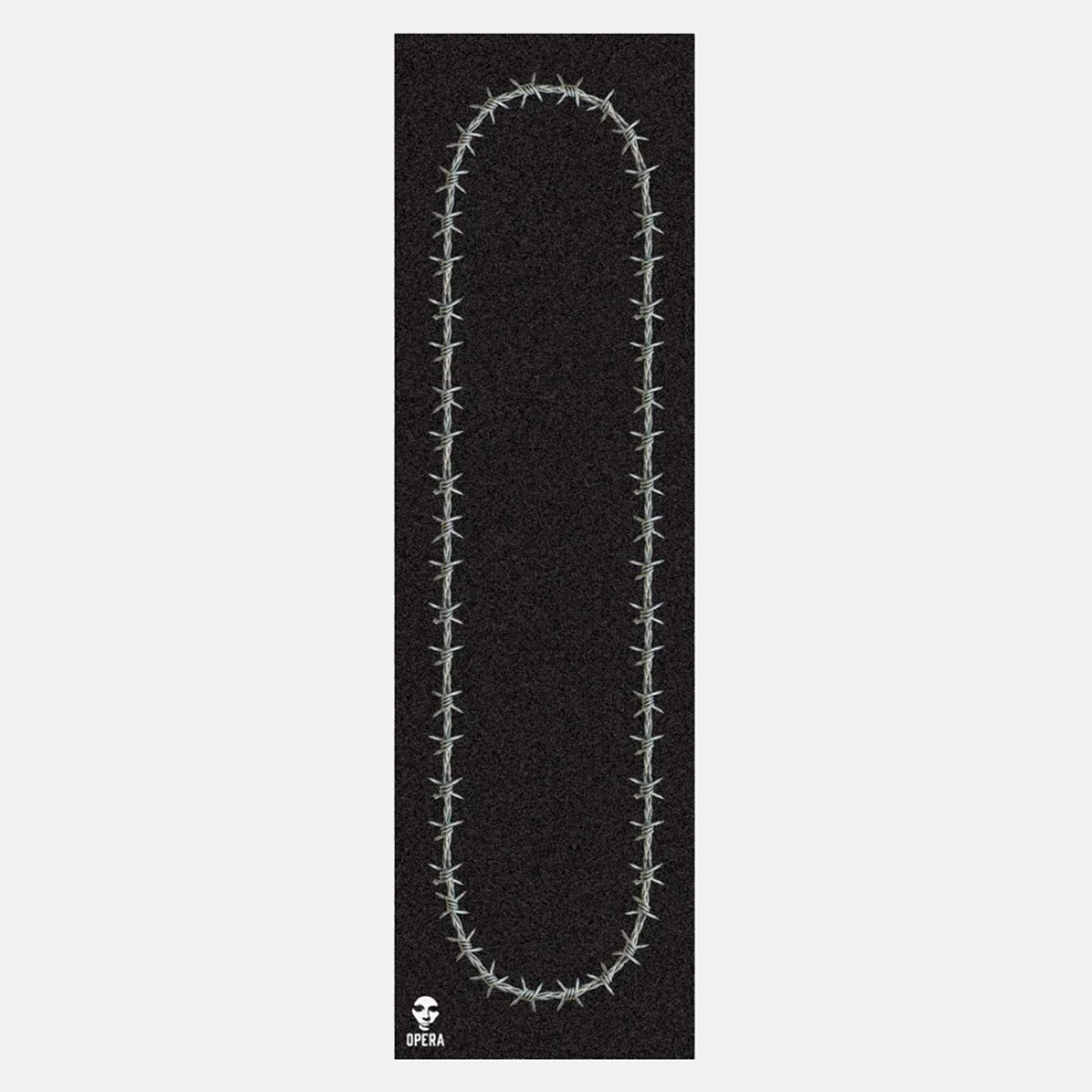 Opera Barbwire 9" x 33" Griptape Schwarz Bild 1
